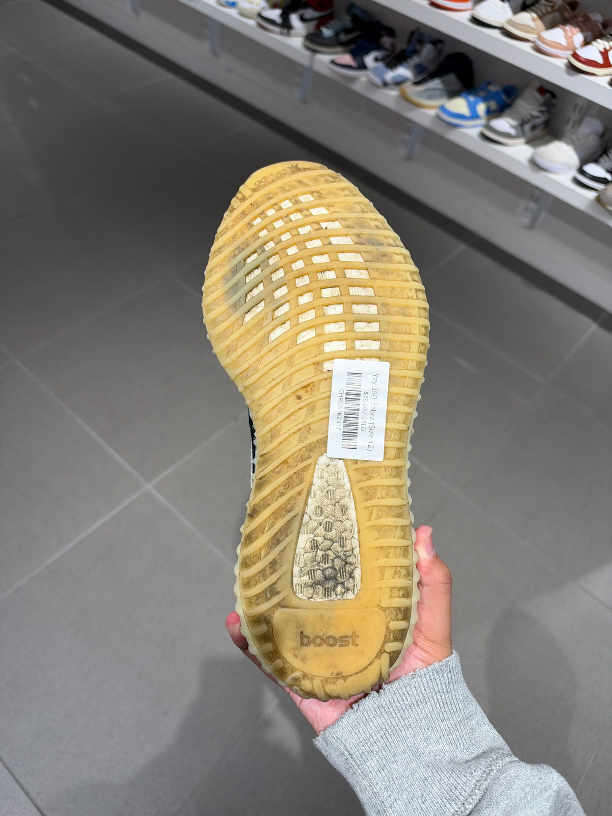 Yzy 350 Zebra (Size 12)
