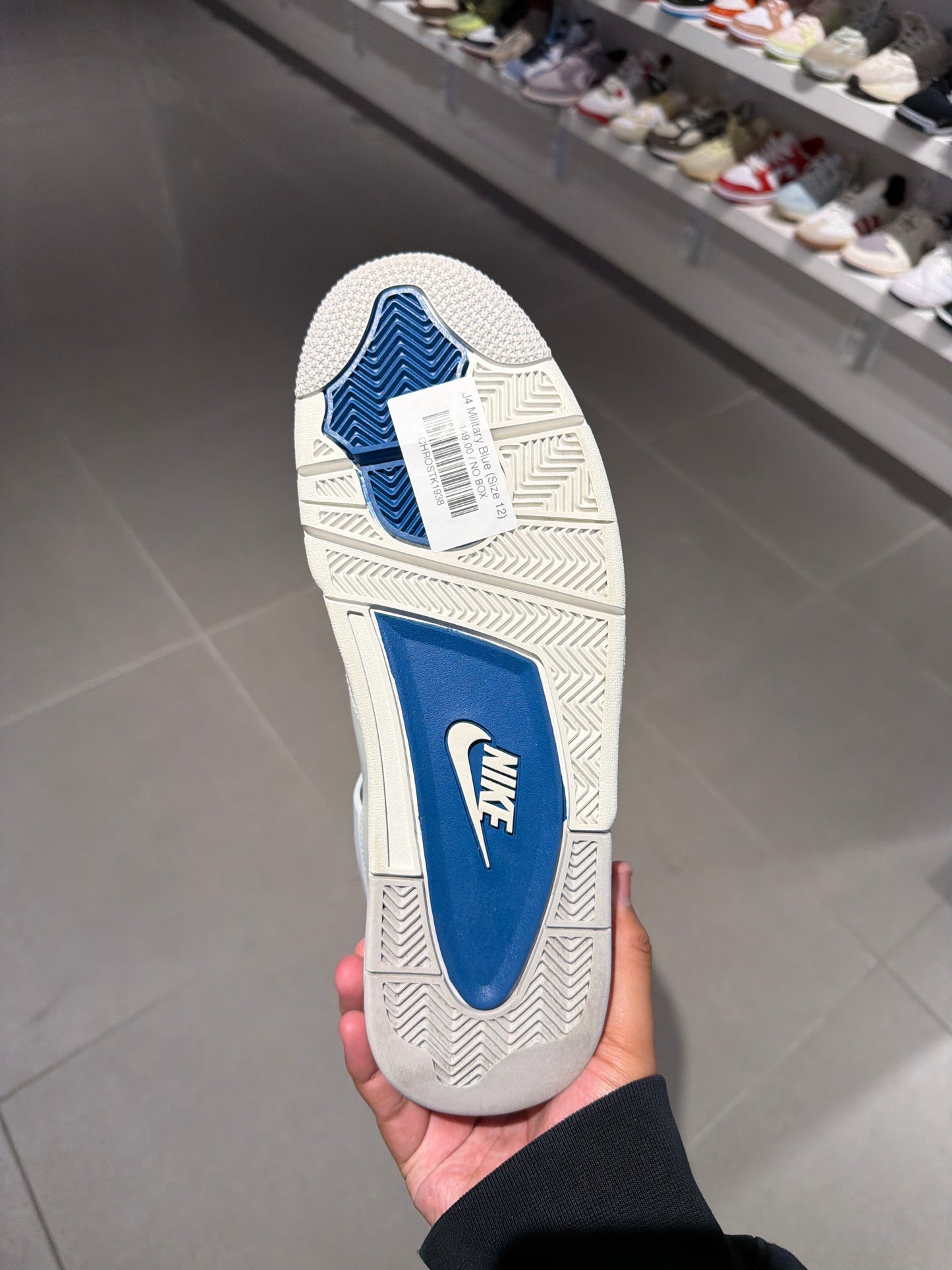 J4 Military Blue (Size 12)