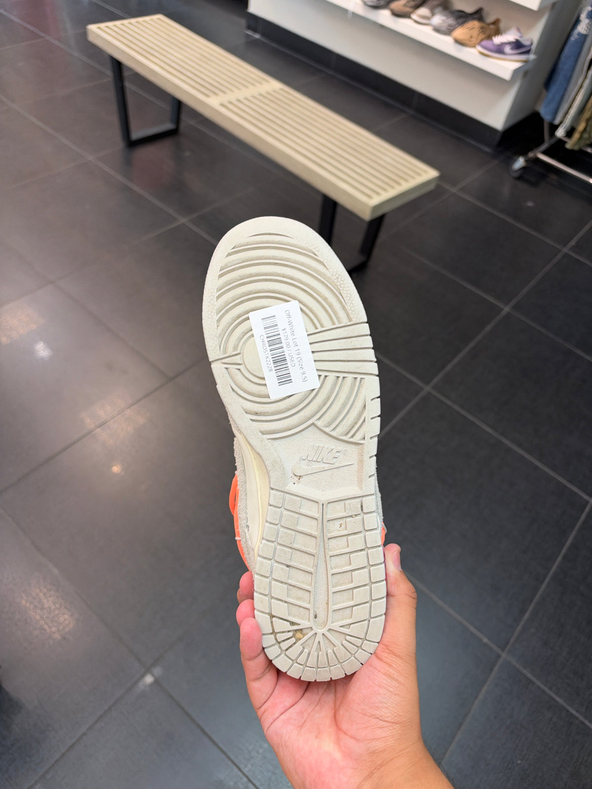 Off-White Lot 19 (Size 9.5)
