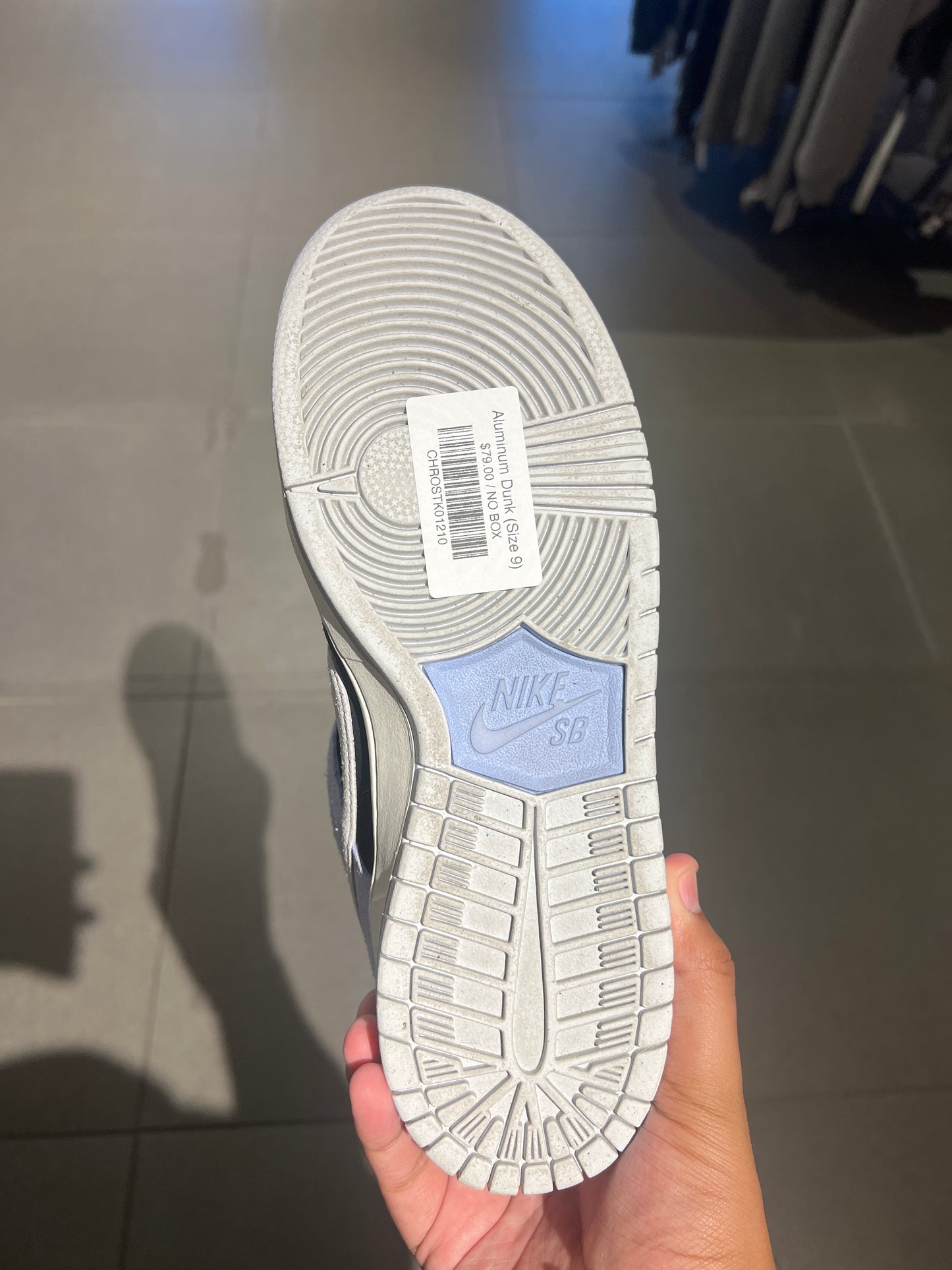 Aluminum Dunk SB (Size 9)