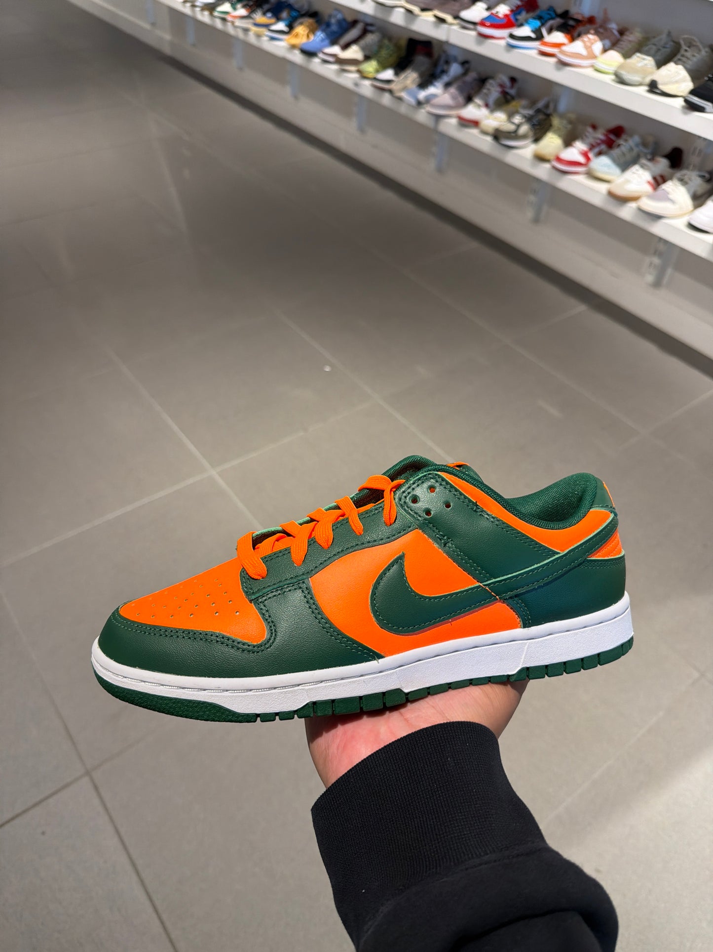 Miami Hurricanes Dunk (Size 9.5)