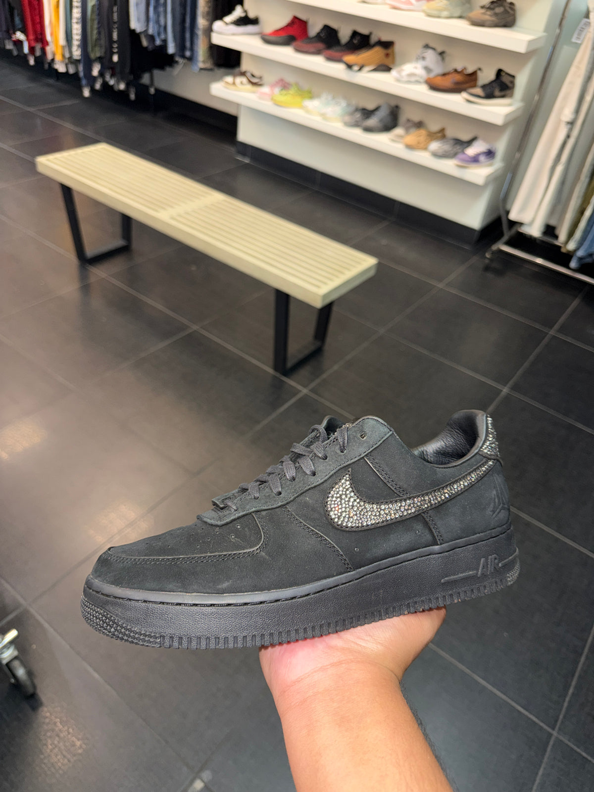 Ja Morant Swarvoski AF1 (Size 9.5)