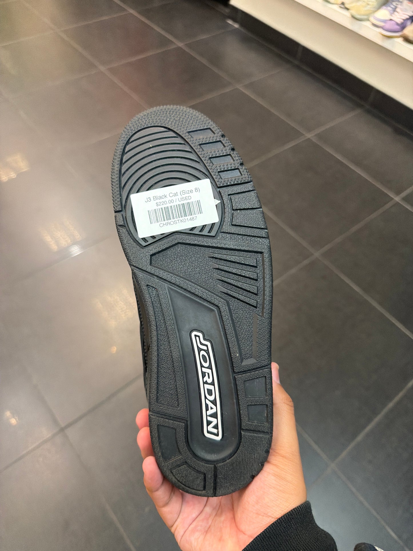 J3 Black Cat (Size 8)