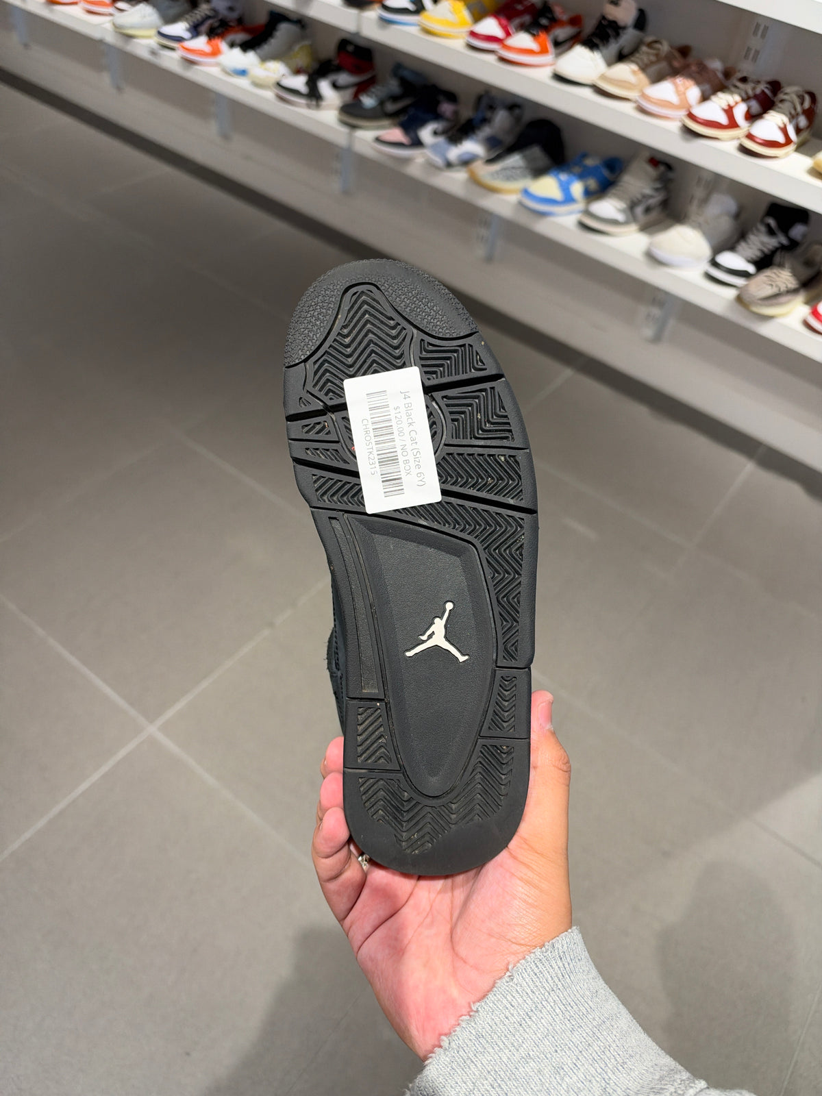 J4 Black Cat (Size 6Y)