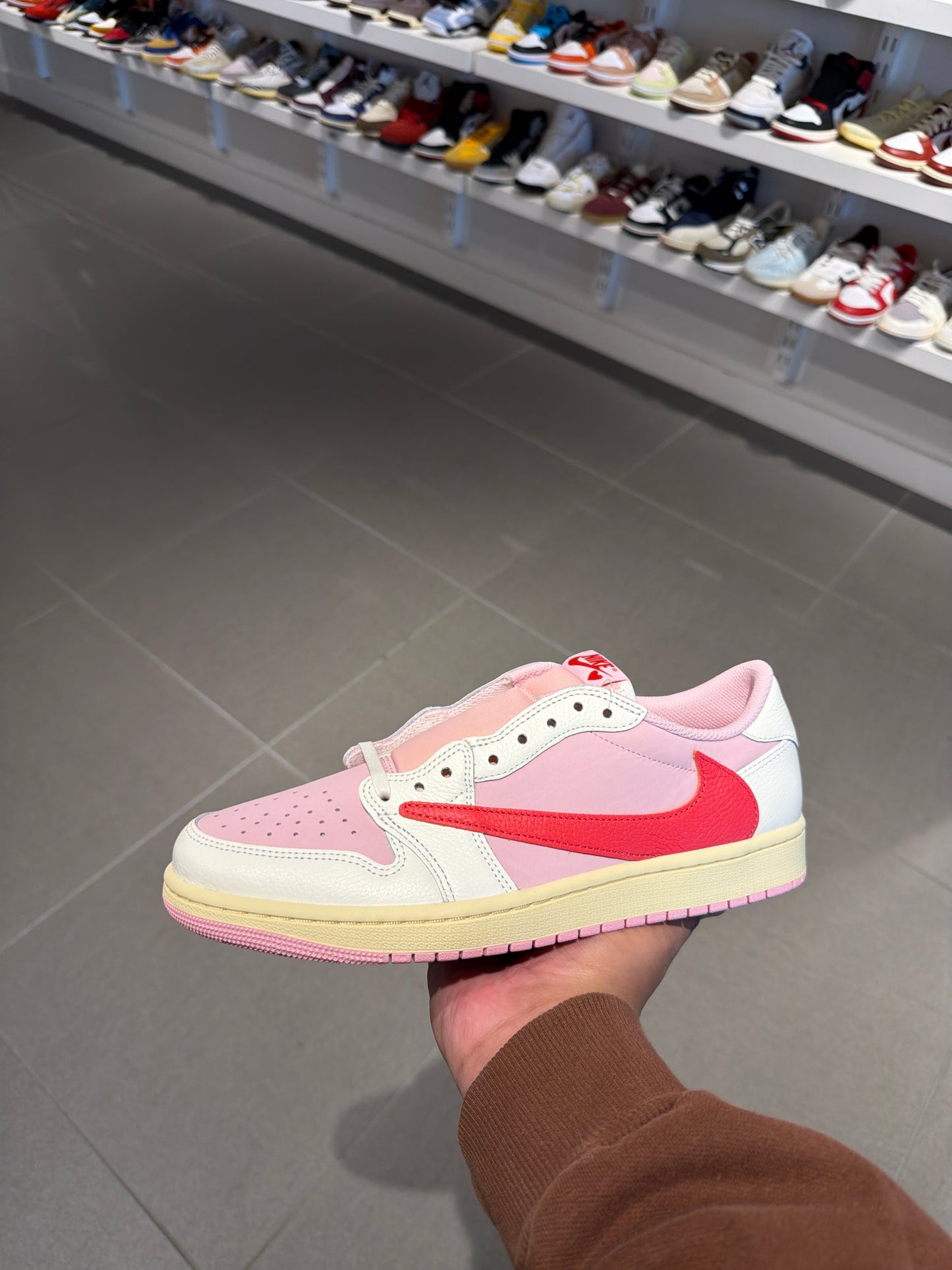 J1 Travis Scott Tropical Pink (Size 10)