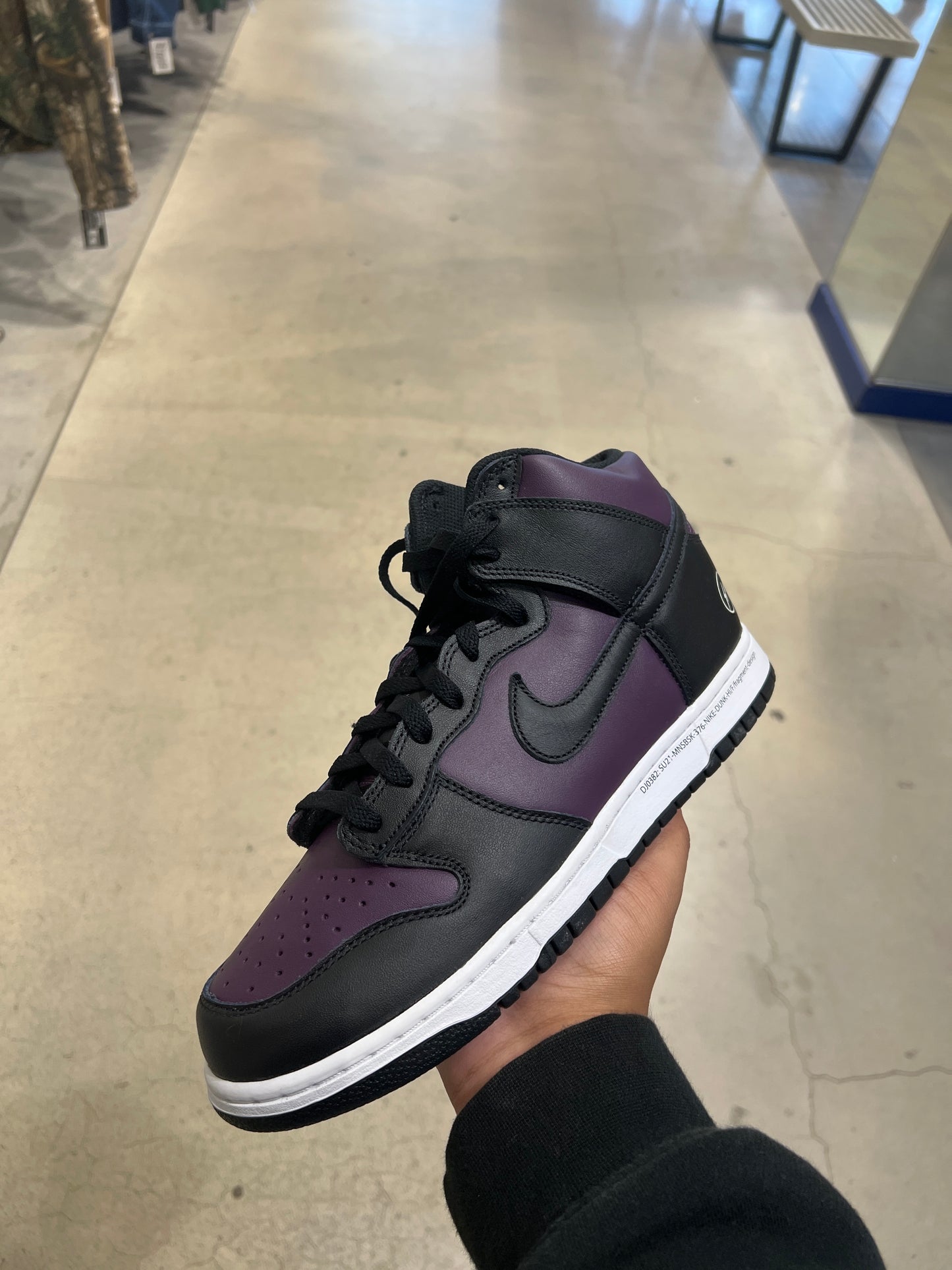 Fragment Dunk High (Size 10.5)