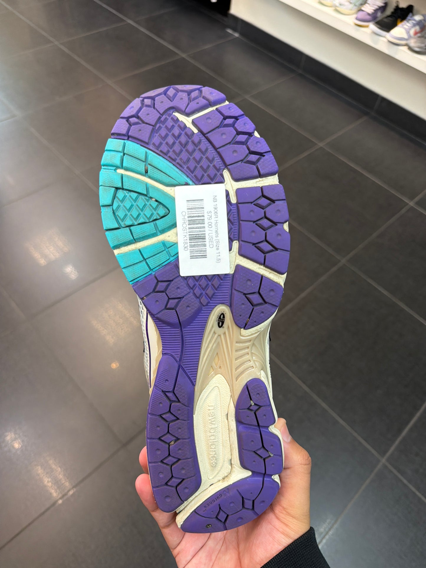 NB 1906R Hornets (Size 11.5)