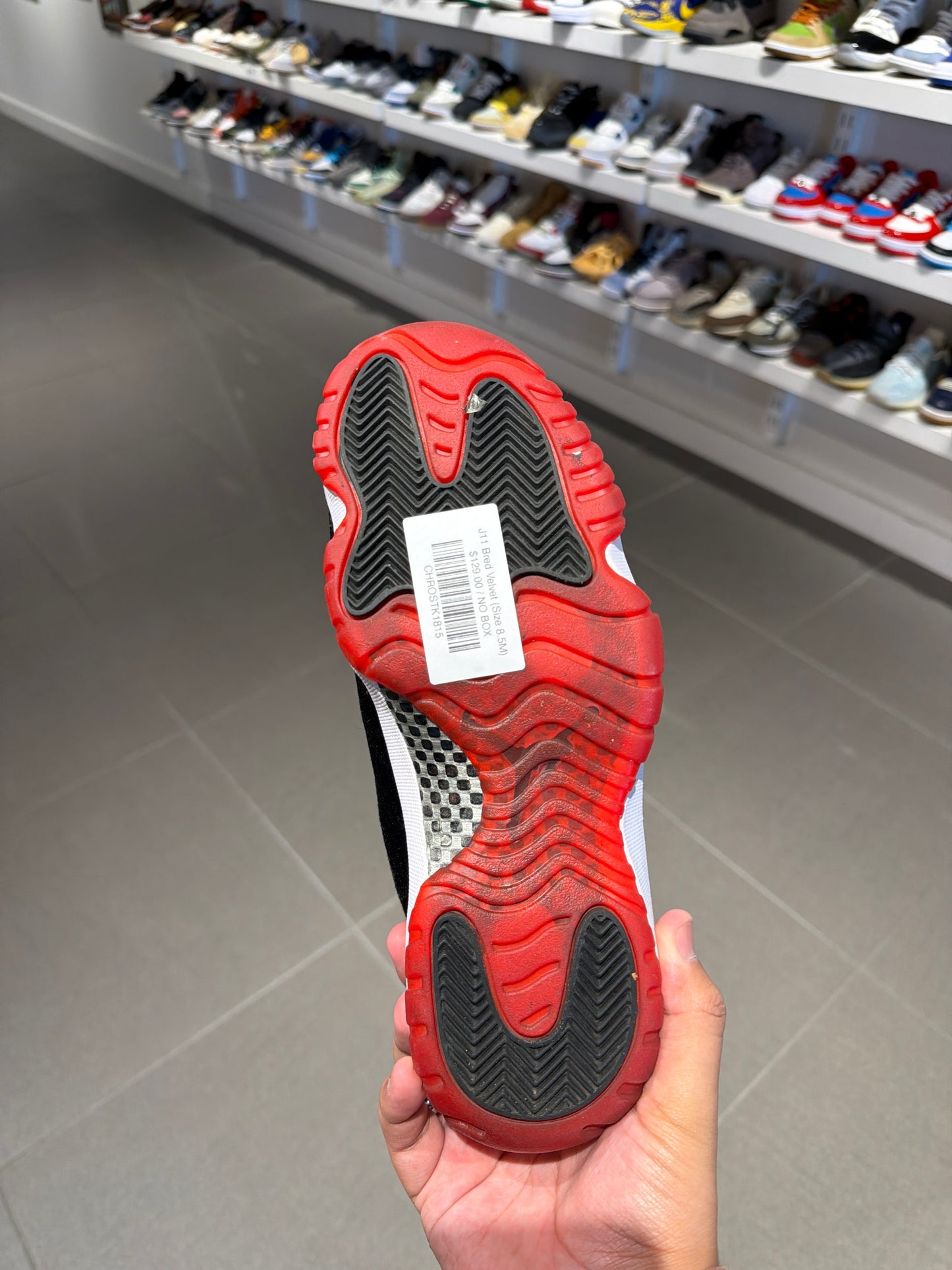 J11 Bred Velvet (Size 8.5M)