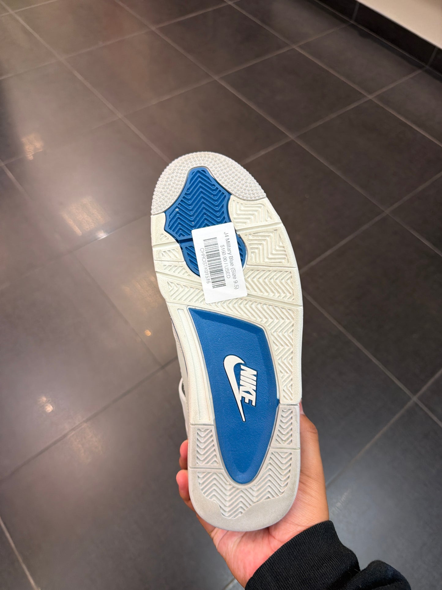 J4 Military Blue (Size 9.5)