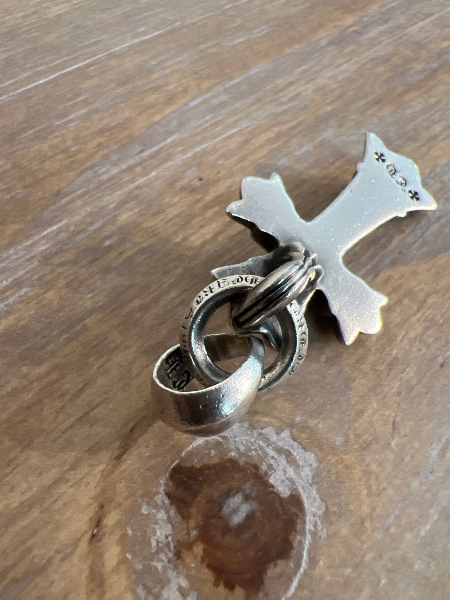 Chrome Hearts Double Cross Pendant (O/S)