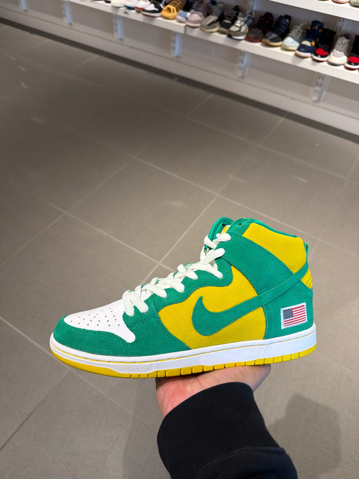 Oakland Athletics Dunk Hi SB (Size 10.5)
