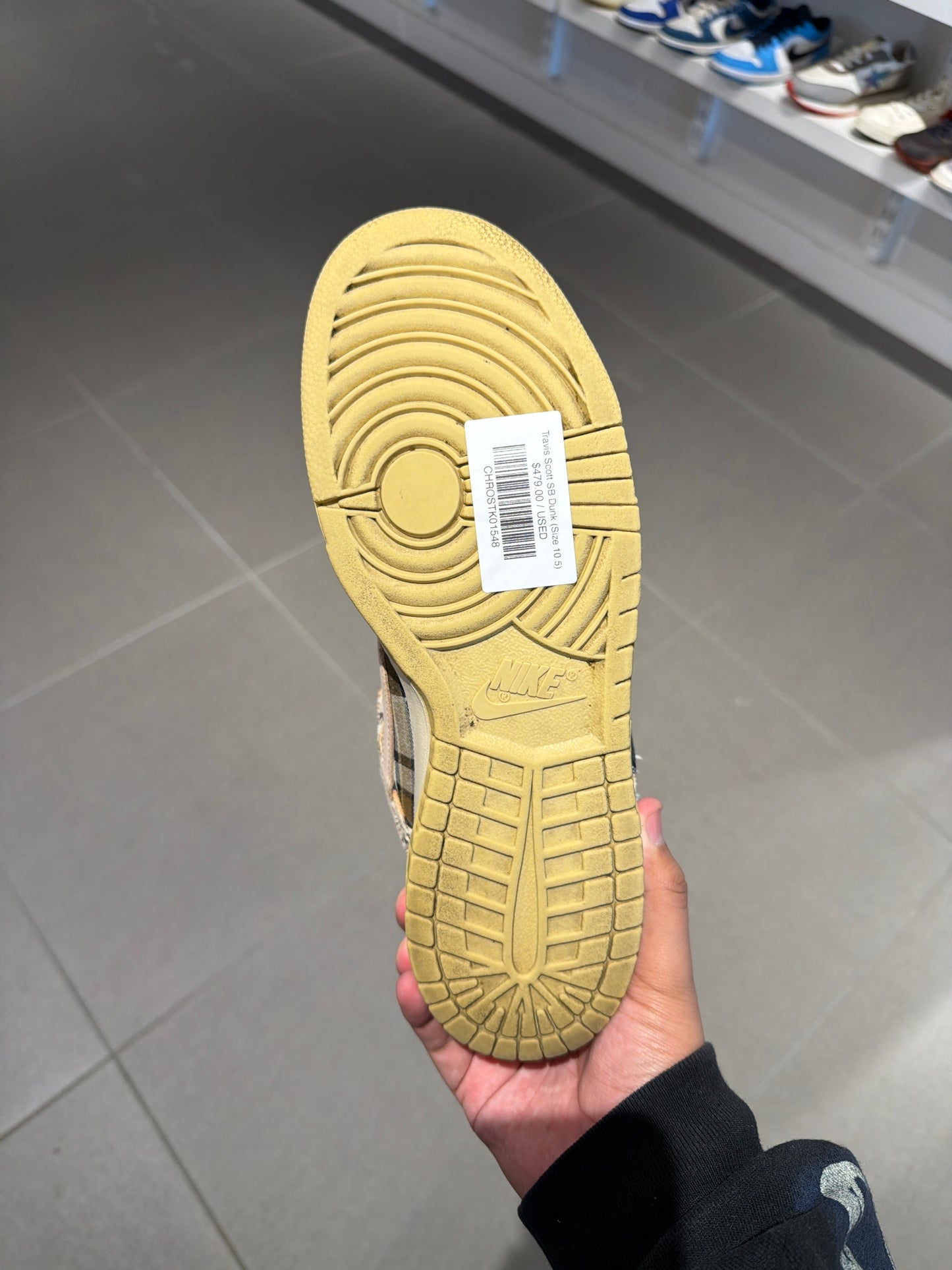 Travis Scott SB Dunk (Size 10.5)