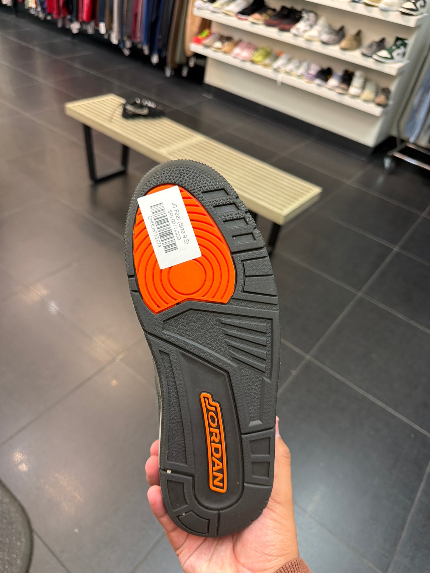J3 Fear (Size 9.5)