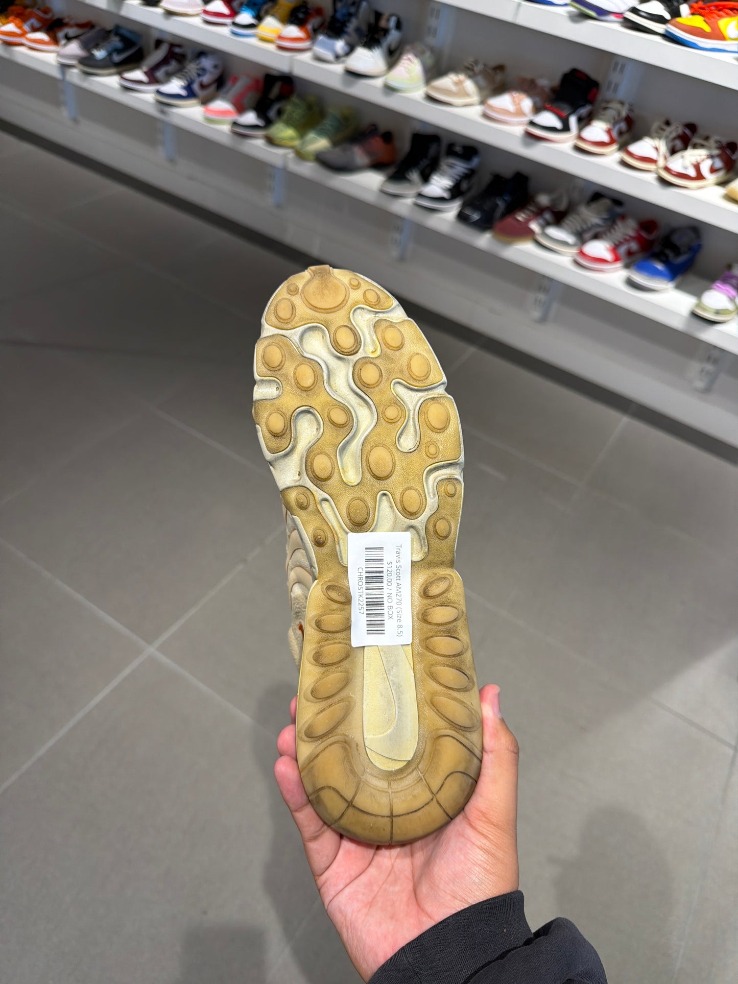 Travis Scott AM270 (Size 8.5)