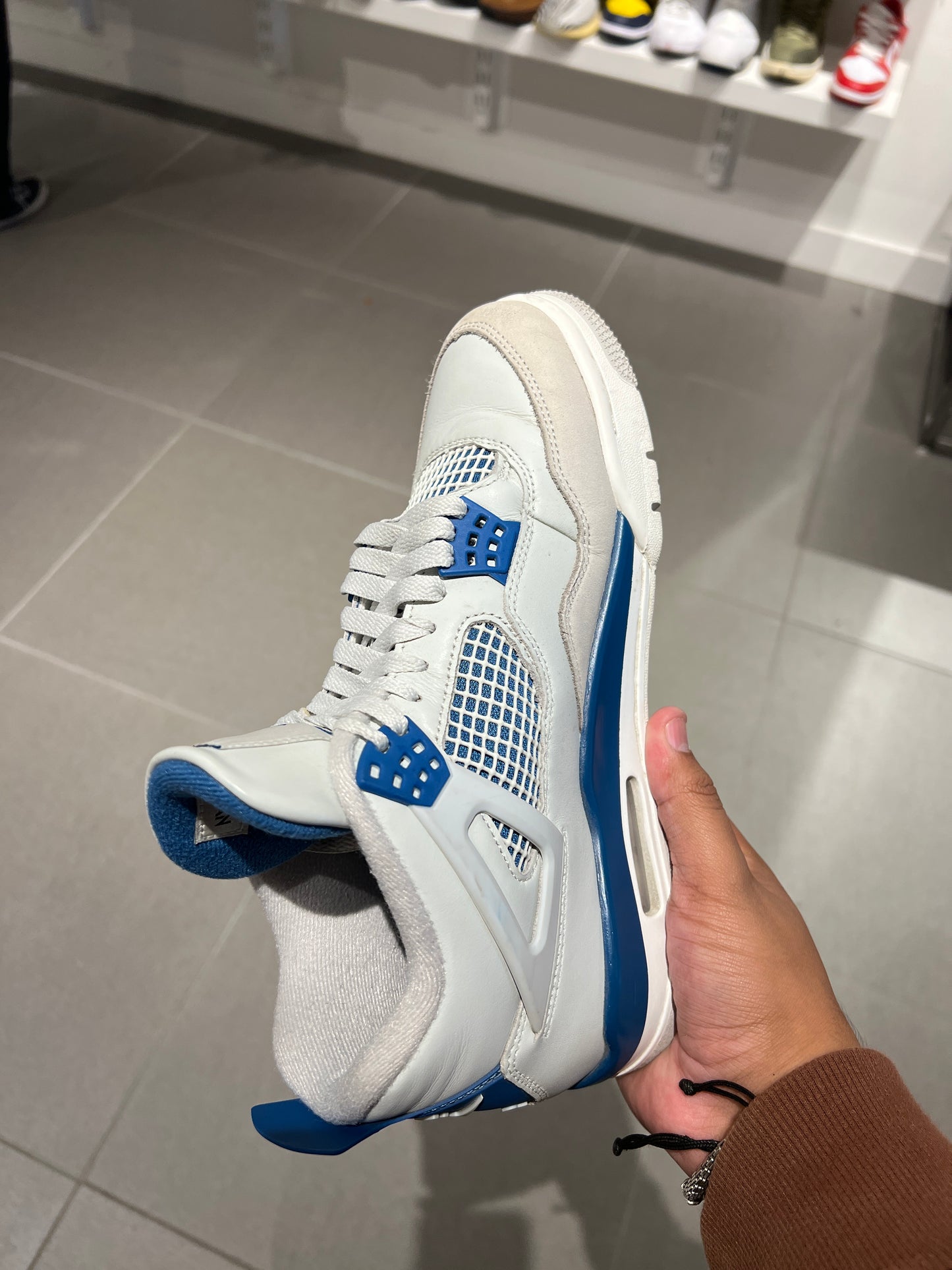 J4 Military Blue (Size 8.5)