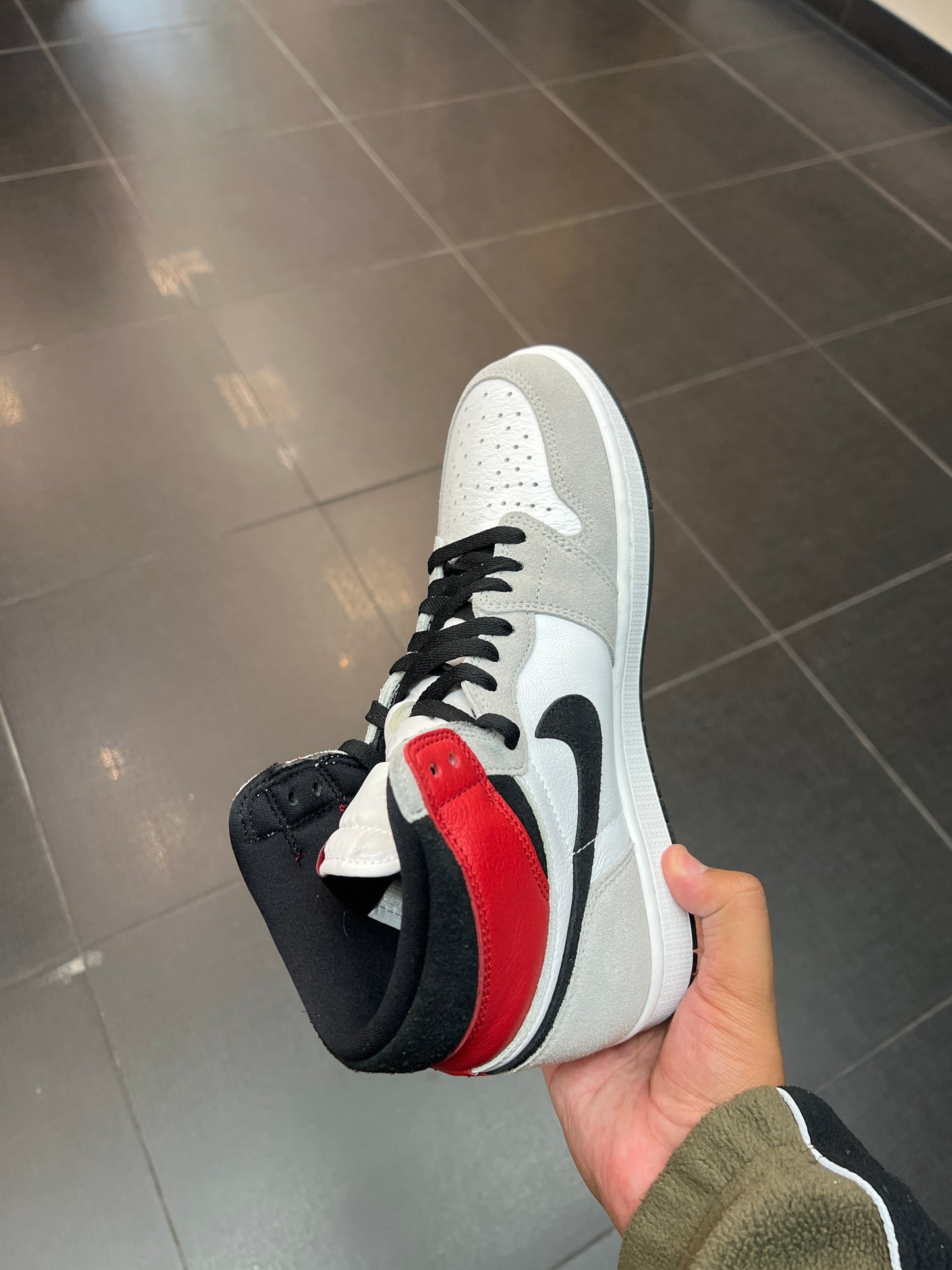 J1 Smoke Grey (Size 9.5)
