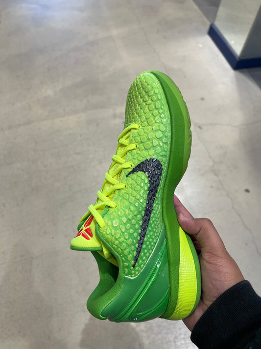 Kobe 6 Grinch '20 (Size 9.5)