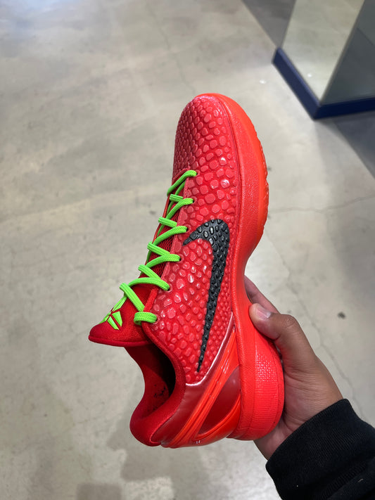 Kobe 6 Reverse Grinch (Size 9.5)