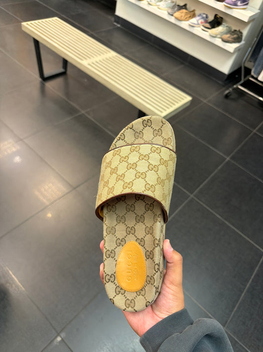 Gucci Slide Canvas (Size 10)