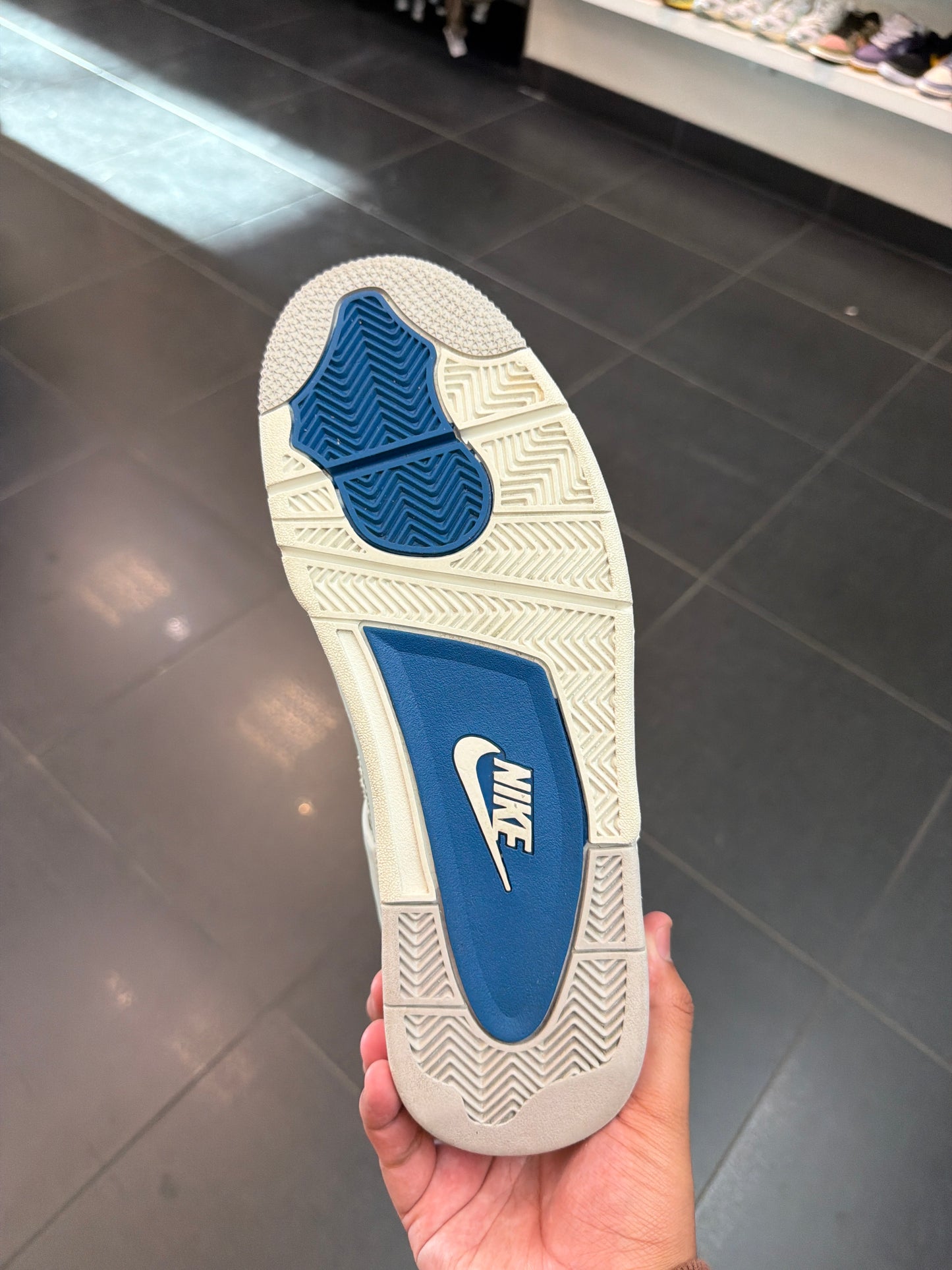 J4 Military Blue (Size 11.5)