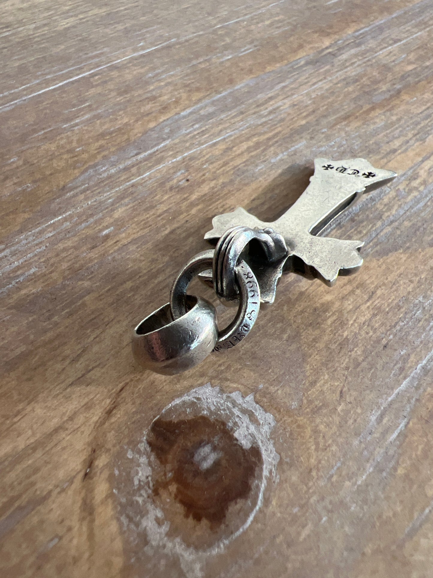 Chrome Hearts Double Cross Pendant (O/S)