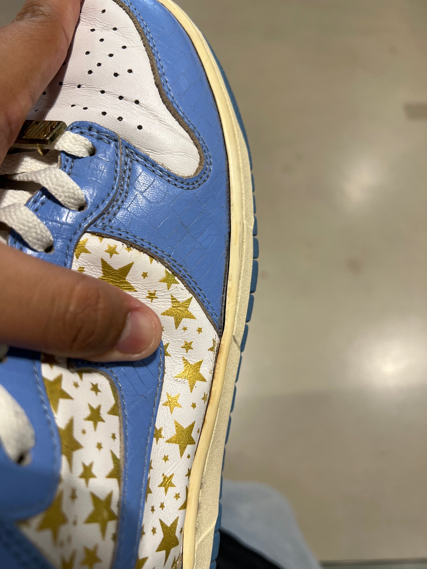 03 Supreme Dunk SB Blue (Size 10.5)