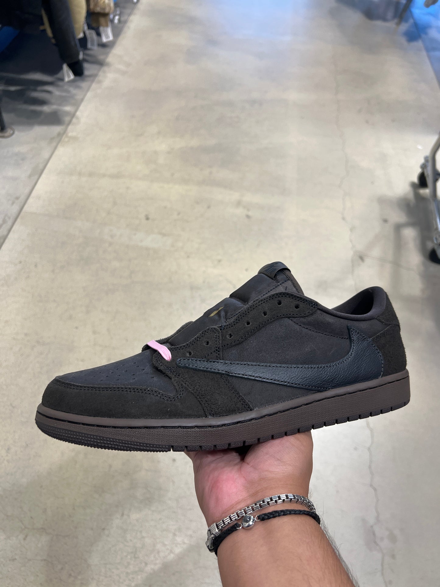 J1 Travis Scott Velvet Brown (Size 14)
