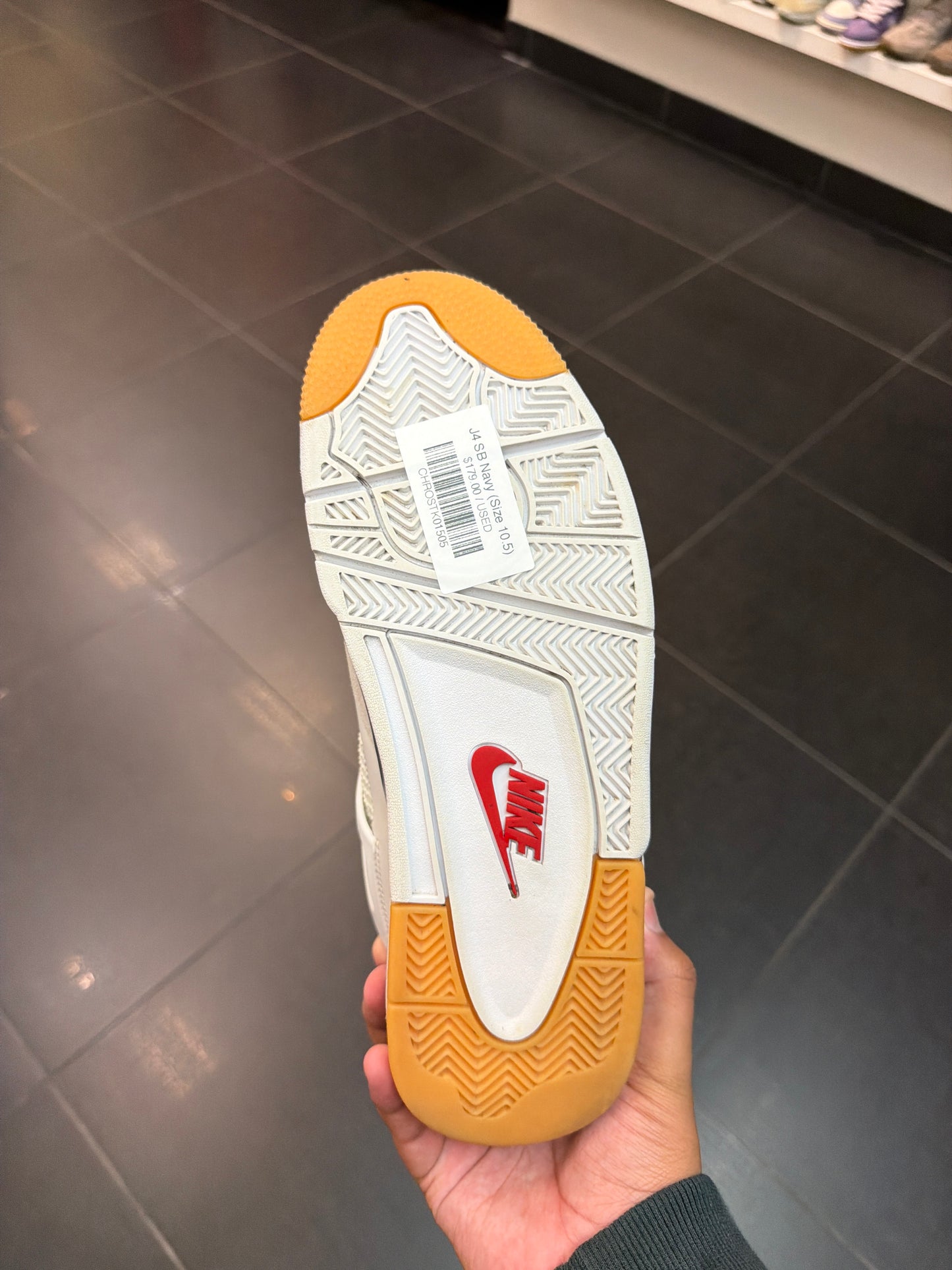 J4 SB Navy (Size 10.5)