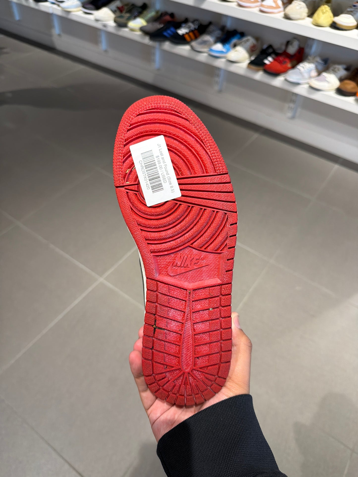 J1 Lost and Found (Size 8.5)