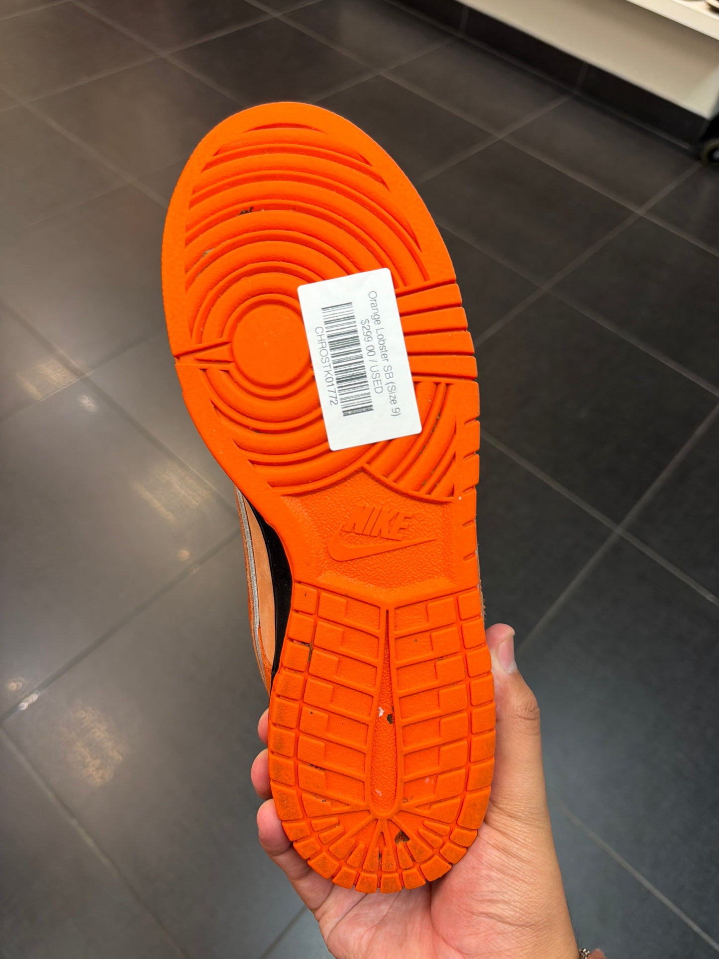 Orange Lobster SB (Size 9)