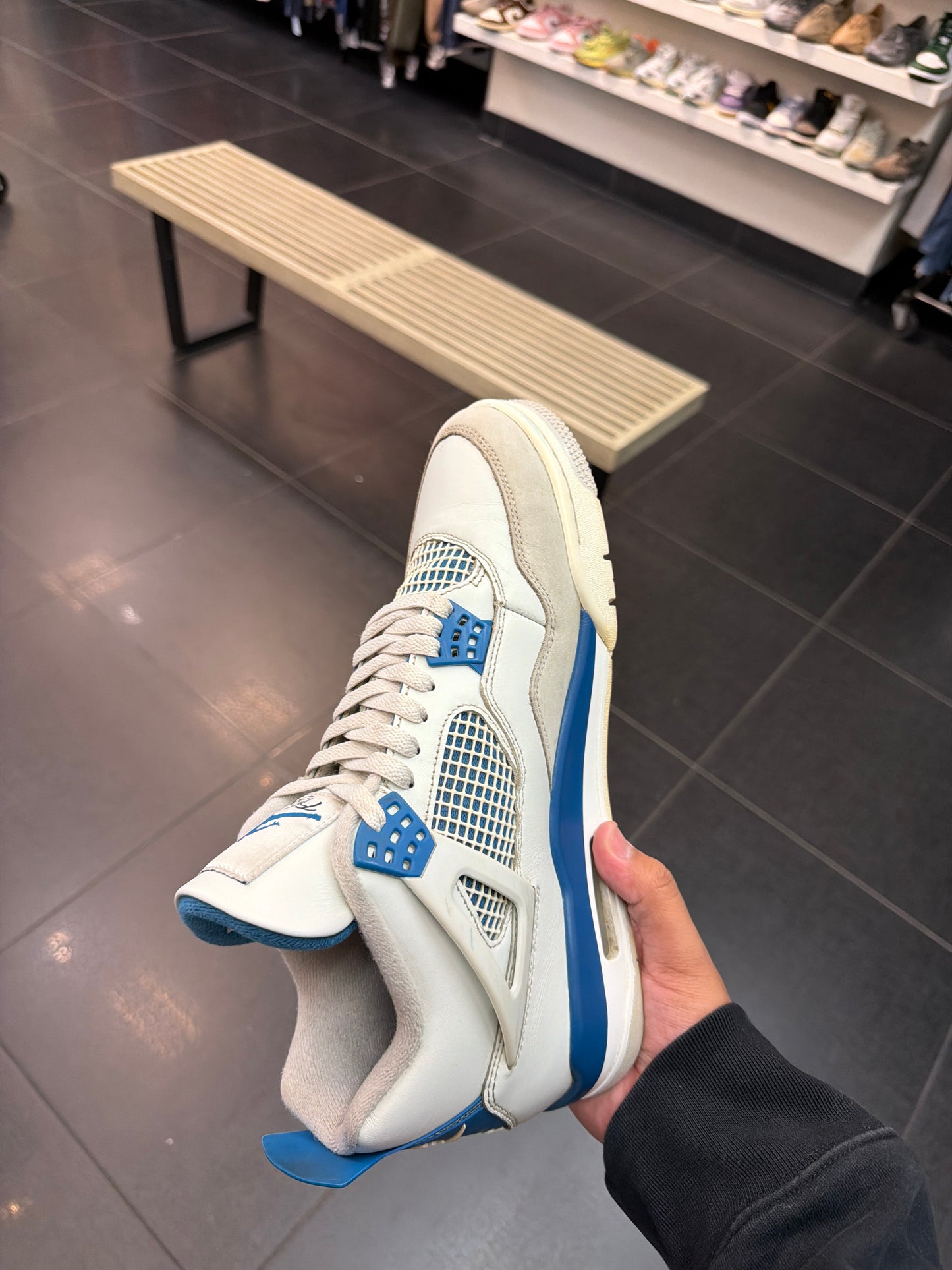 J4 Military Blue (Size 11.5)