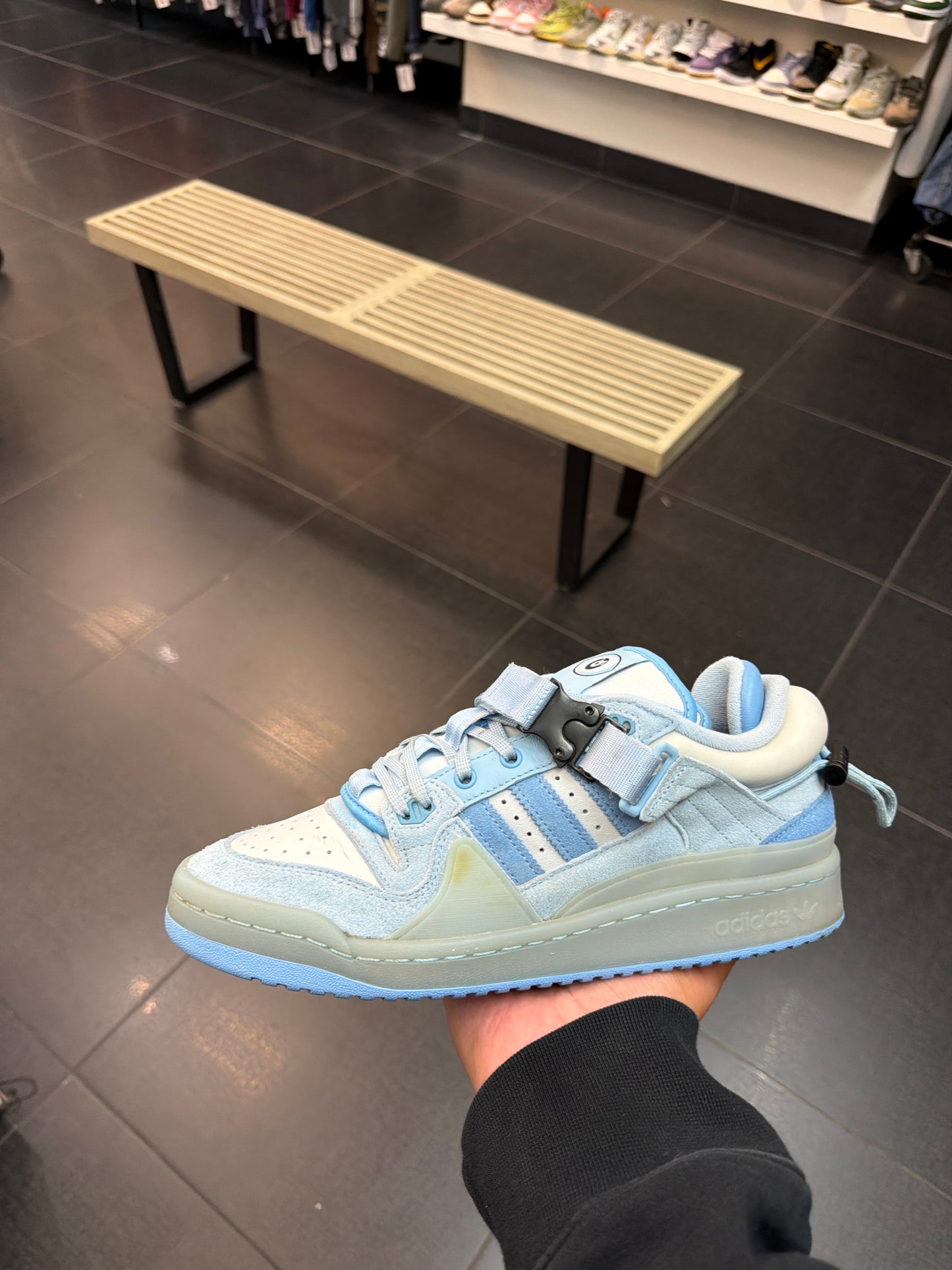 Bad Bunny Forum Blue (Size 8.5)