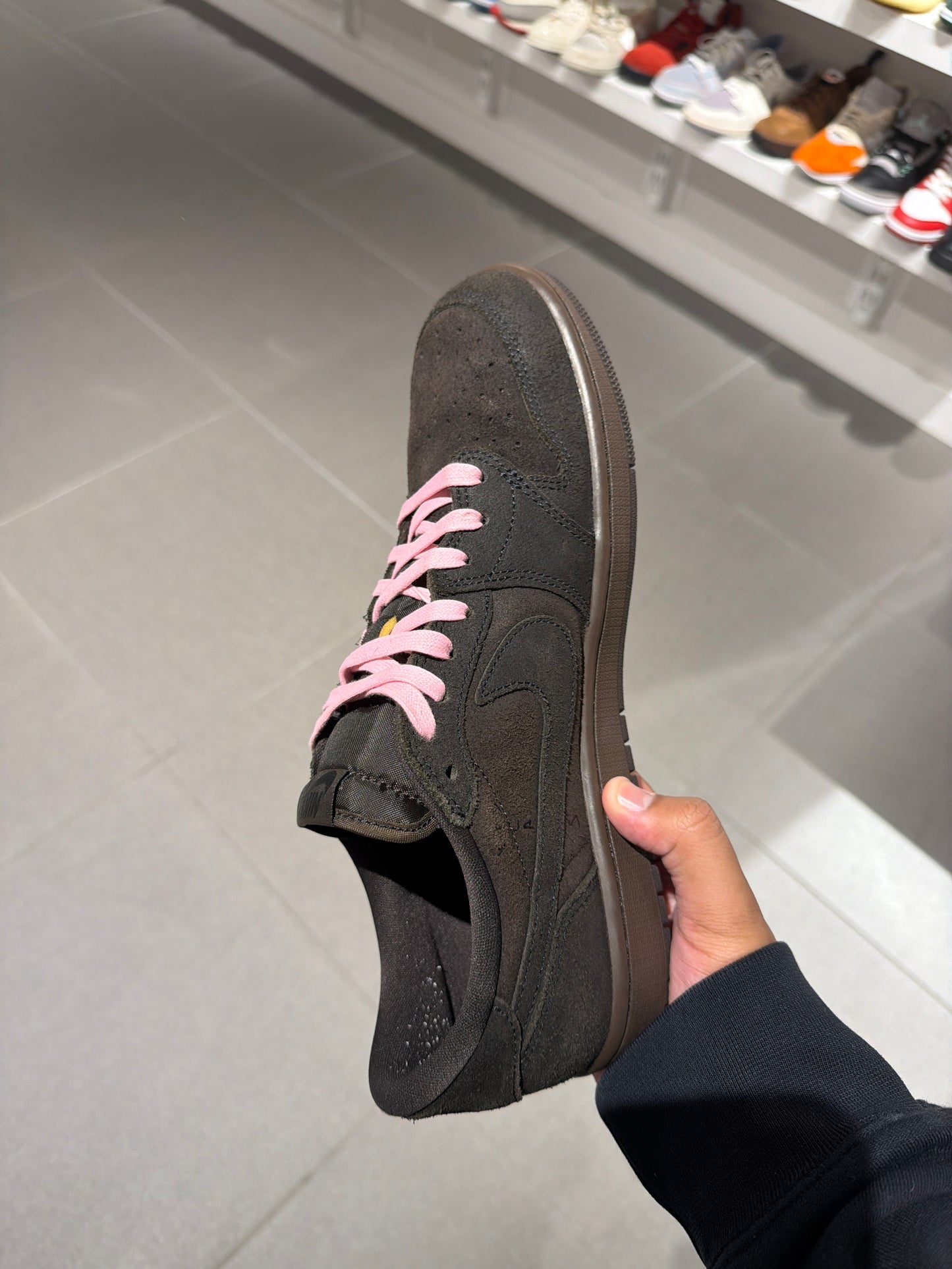 J1 Travis Scott Velvet Brown (Size 11)