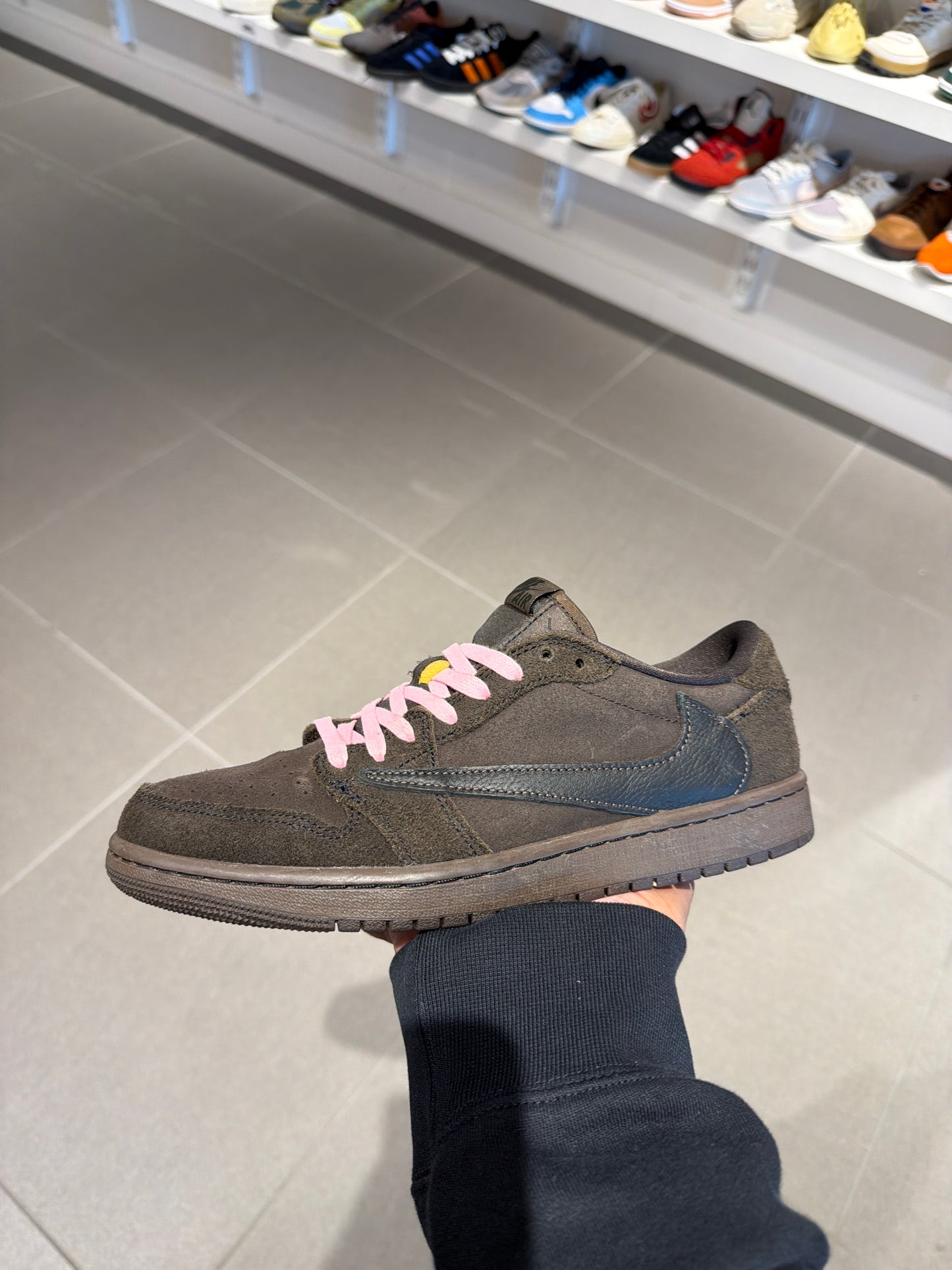 J1 Travis Scott Velvet Brown (Size 8.5)