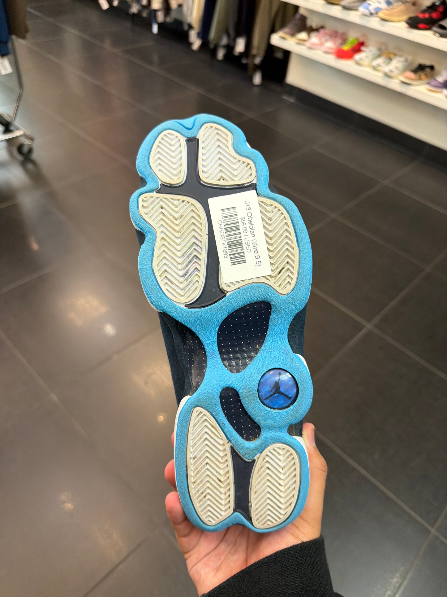 J13 Obsidian (Size 9.5)