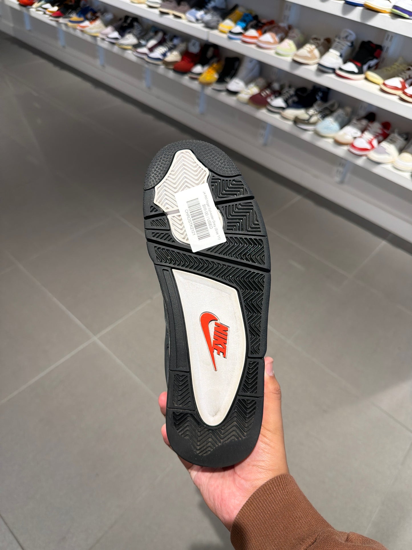 J4 RM Nigel Sylvester Grey (Size 11)