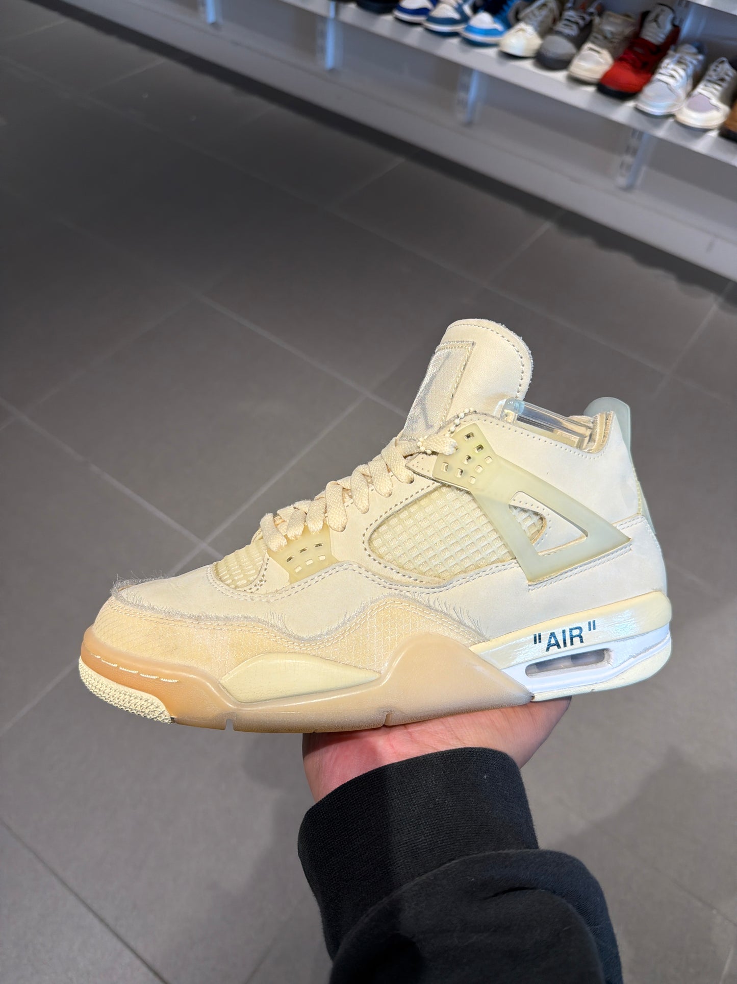 J4 Off-White (Size 8.5M)