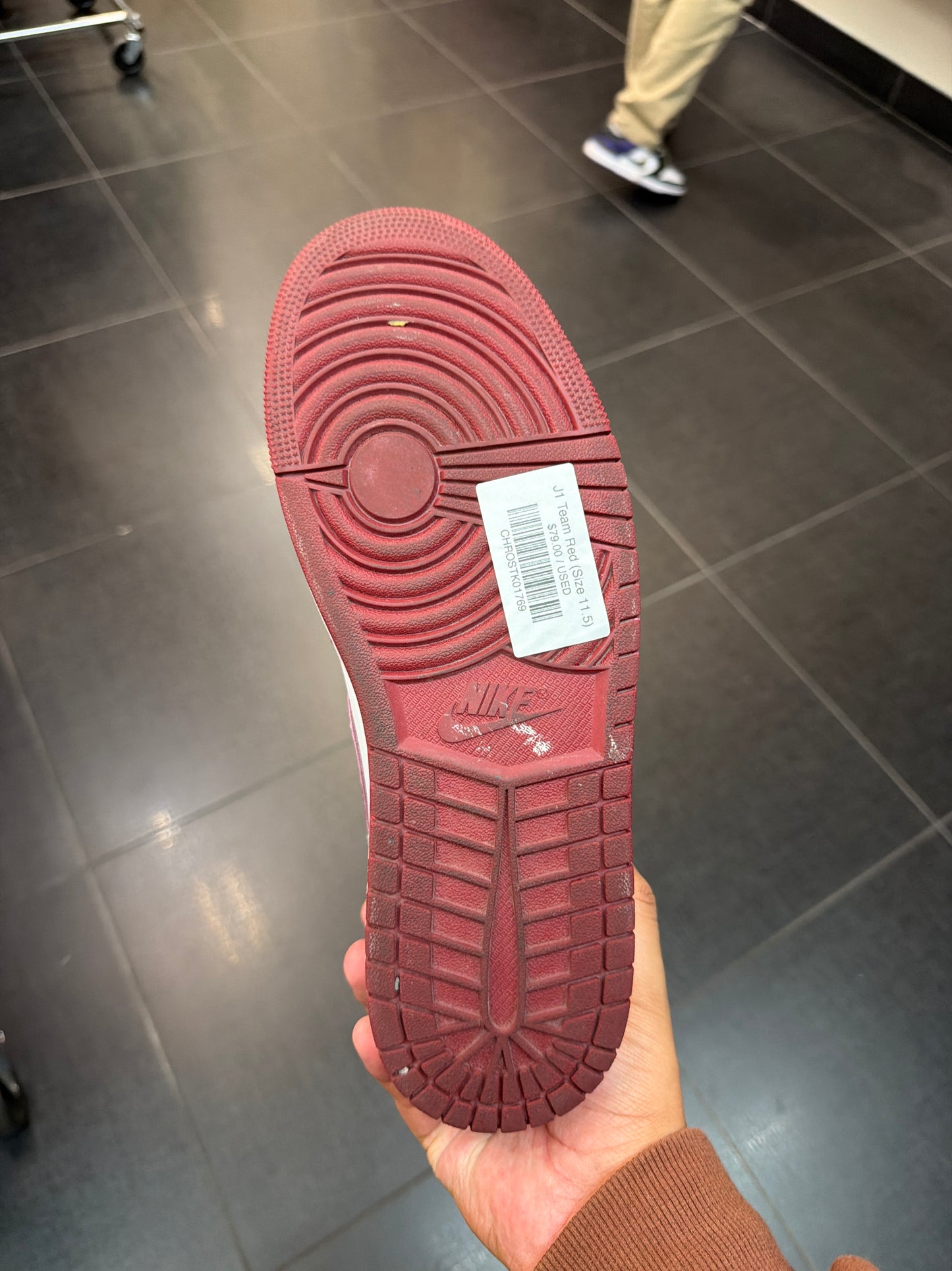 J1 Team Red (Size 11.5)