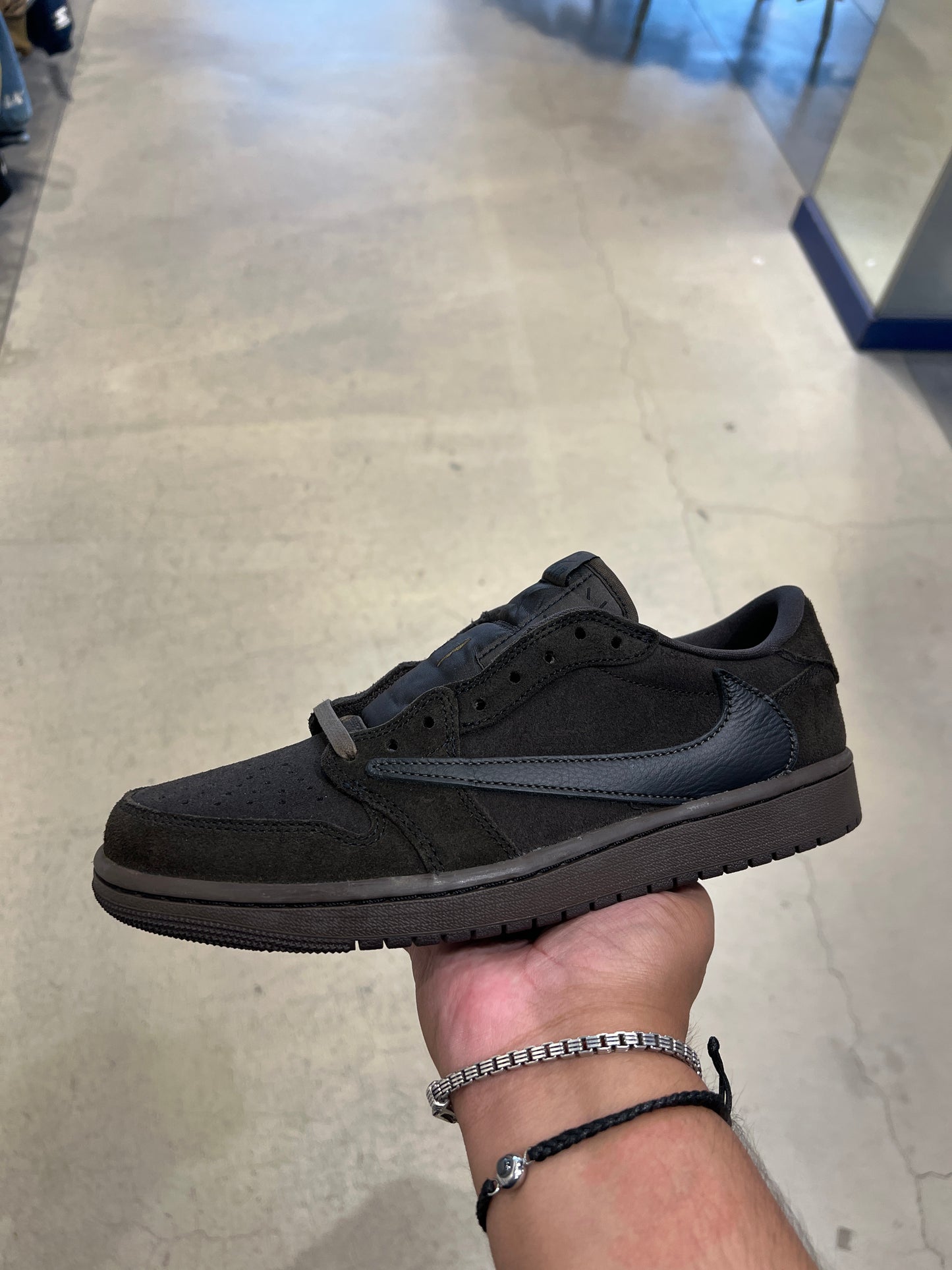 J1 Travis Scott Velvet Brown (Size 9)