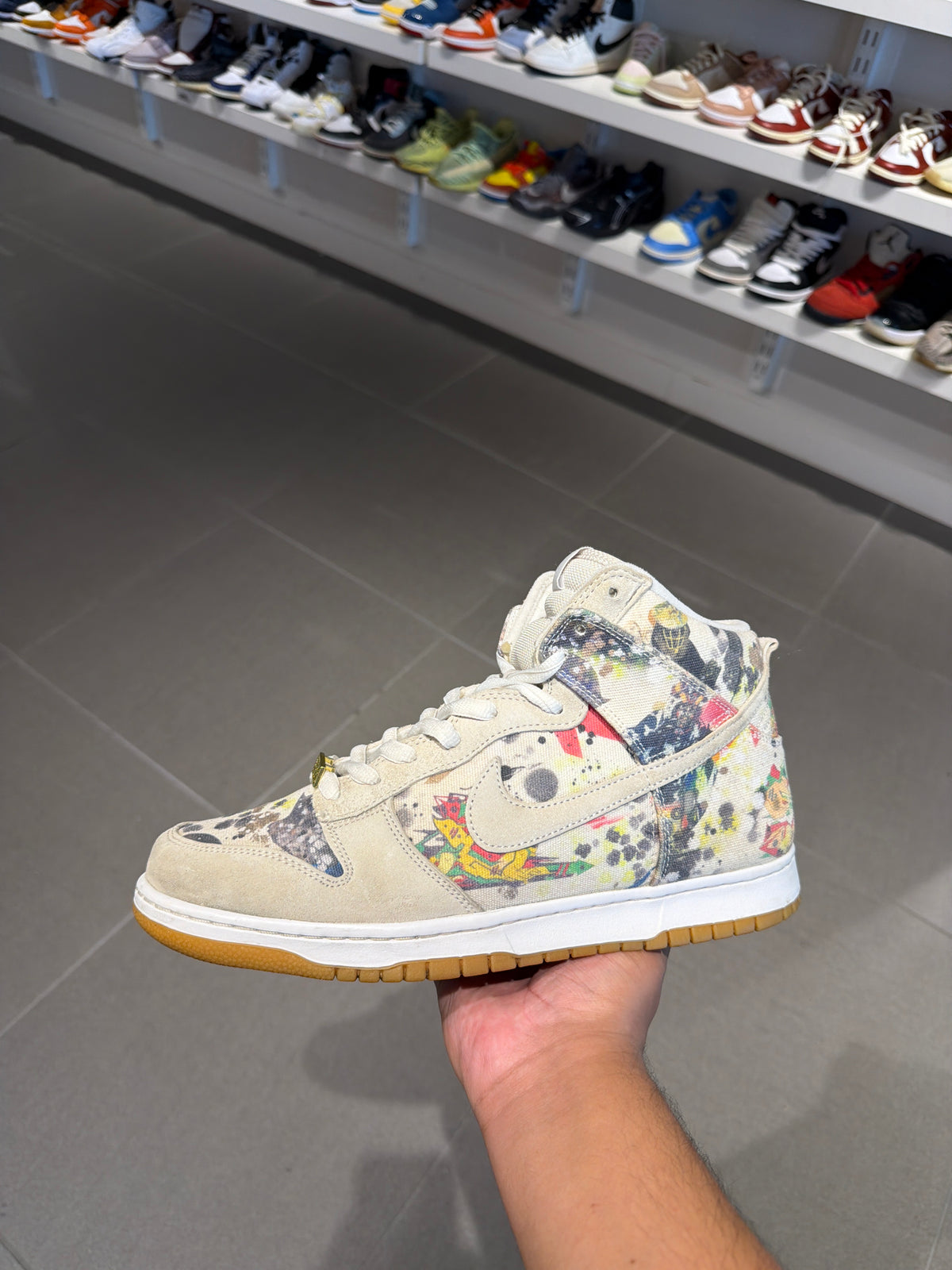 Supreme Rammellzee SB Dunk Hi (Size 12)