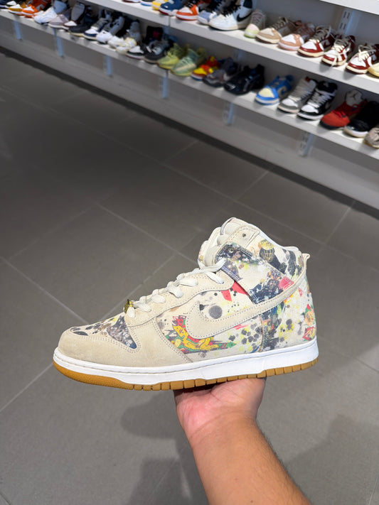 Supreme Rammellzee SB Dunk Hi (Size 12)
