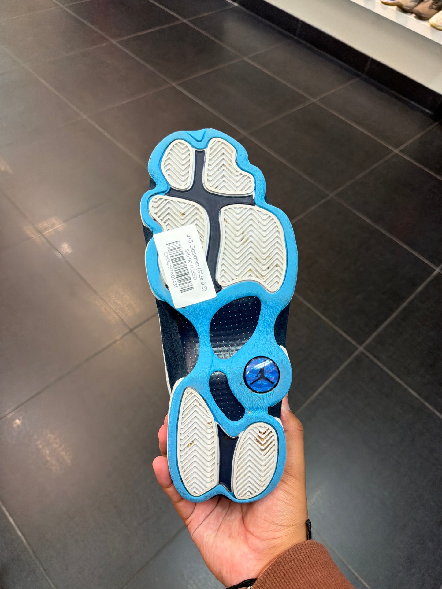 J13 Obsidian (Size 9.5)