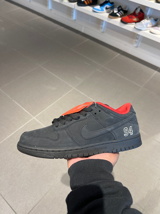 Supreme 94 Black SB Dunk (Size 9.5)