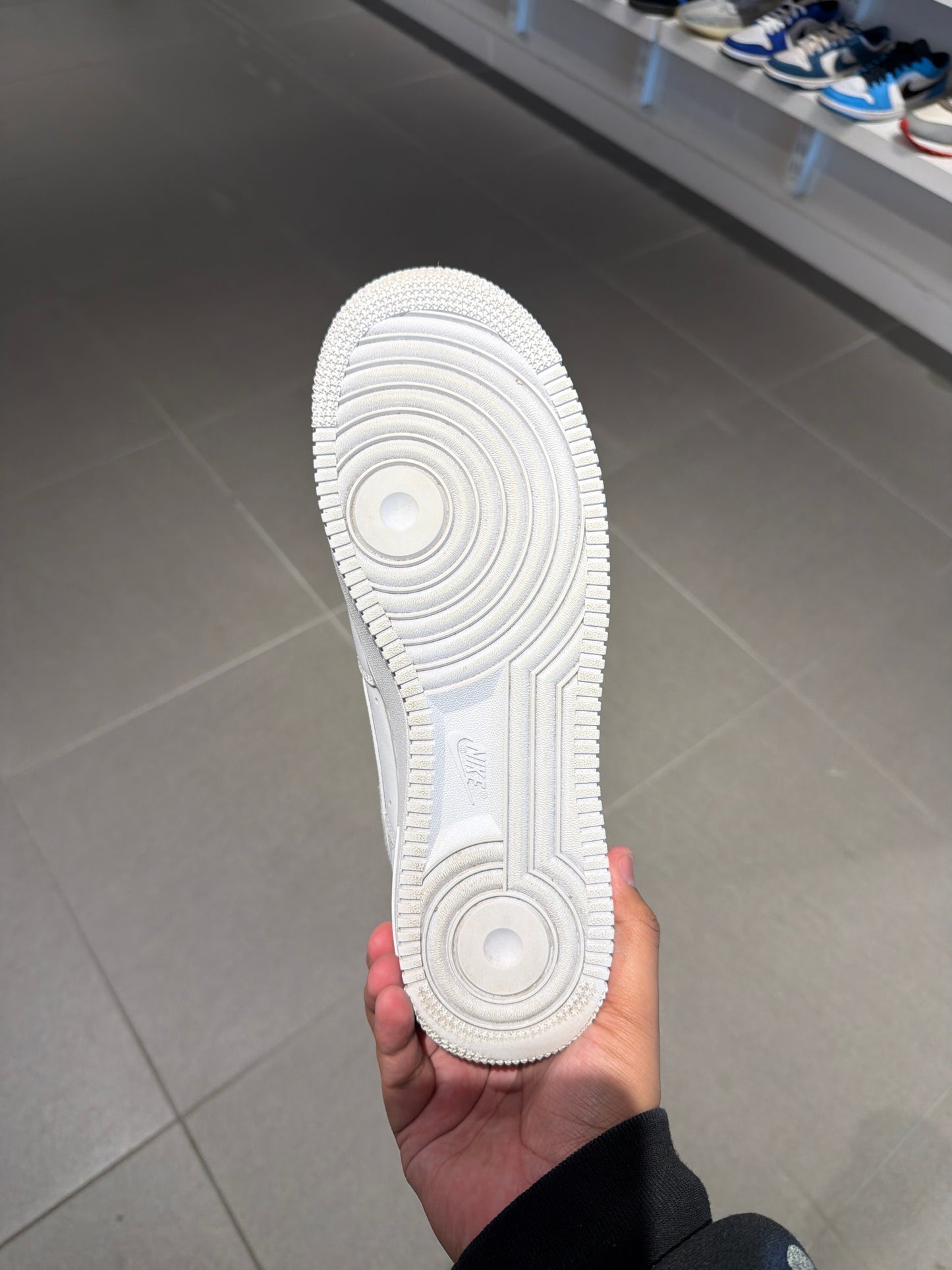 White Supreme AF1 (Size 10)