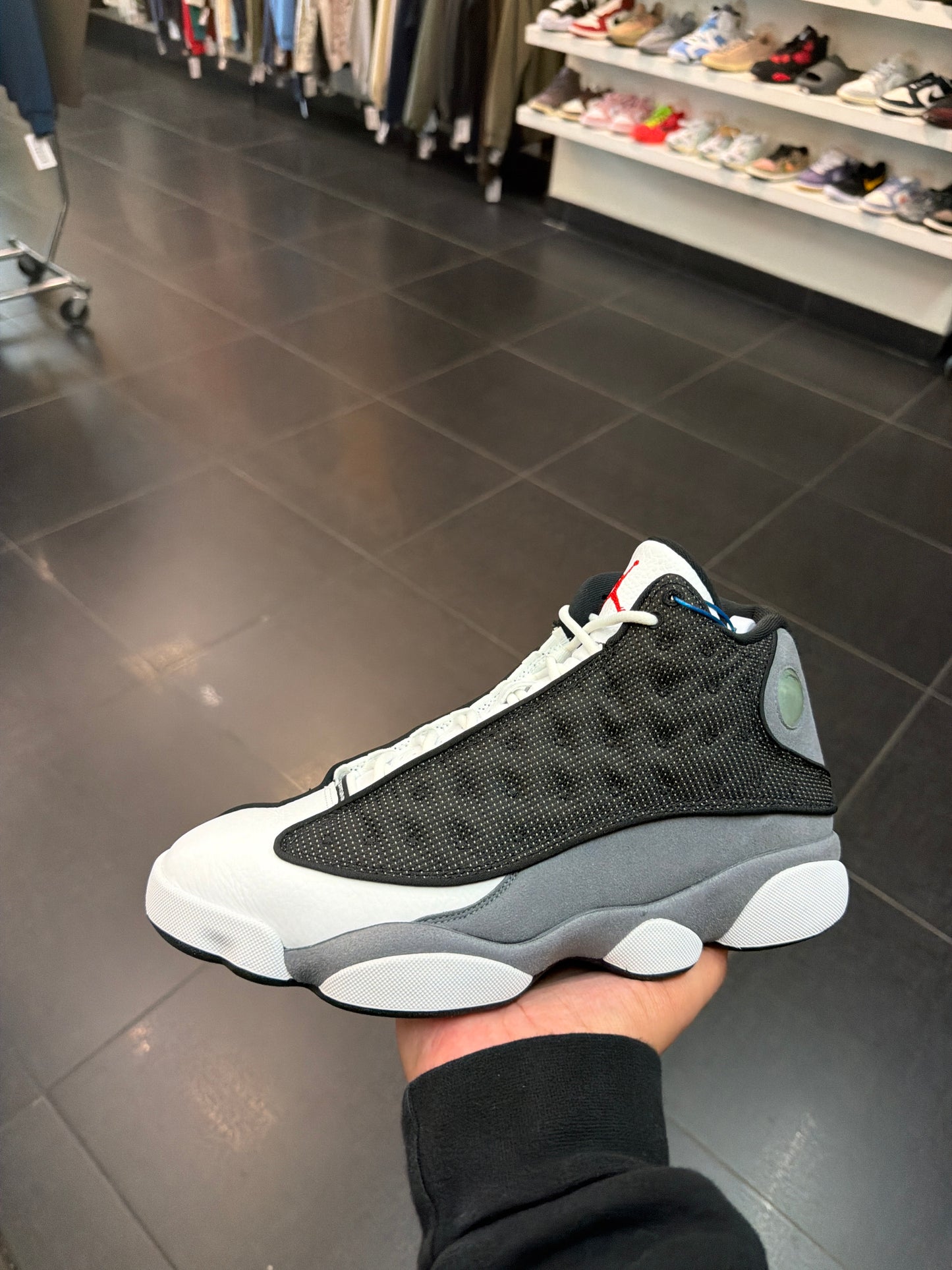 J13 Black Flint (Size 9.5)