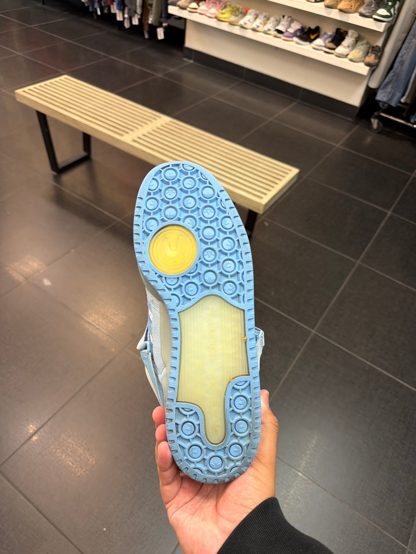 Bad Bunny Forum Blue (Size 8.5)