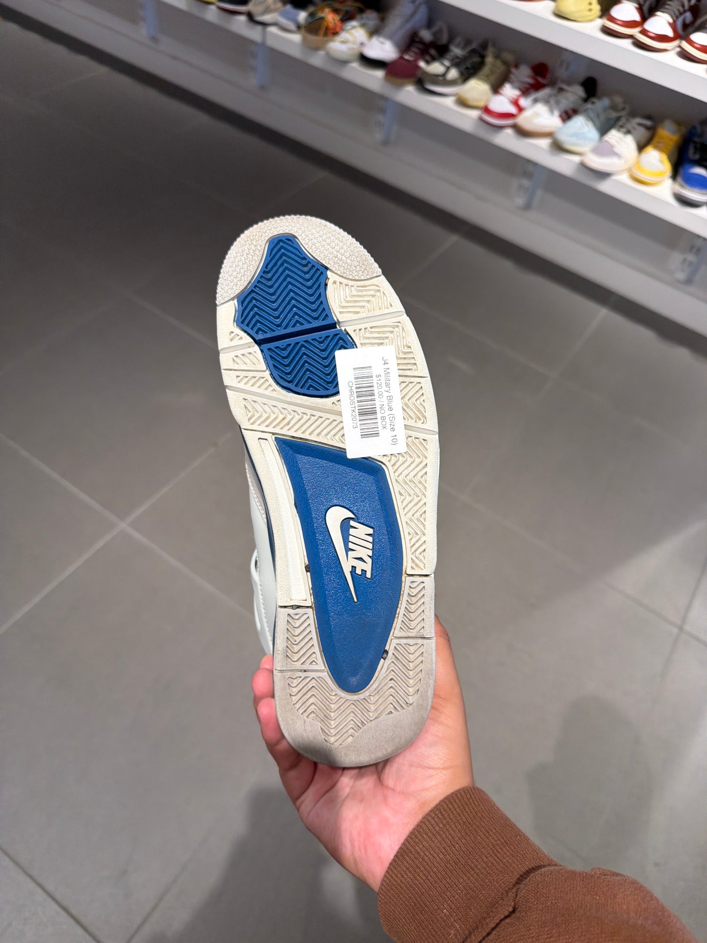 J4 Military Blue (Size 10)