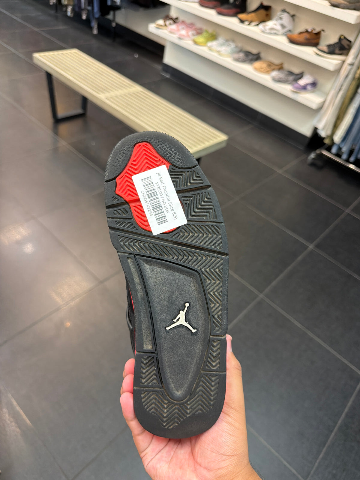 J4 Red Thunder (Size 8.5)