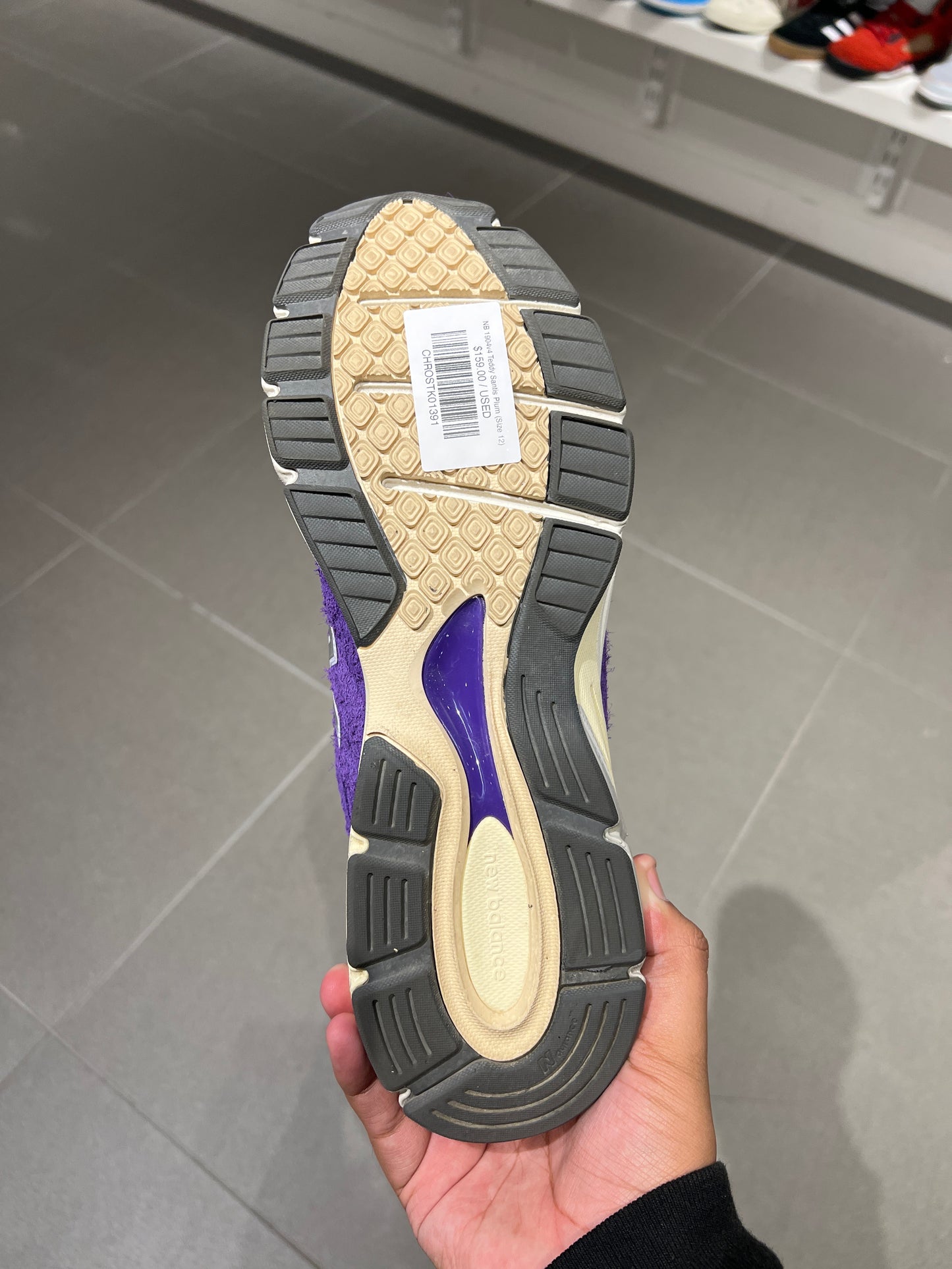 NB 990v4 Teddy Santis Plum (Size 12)