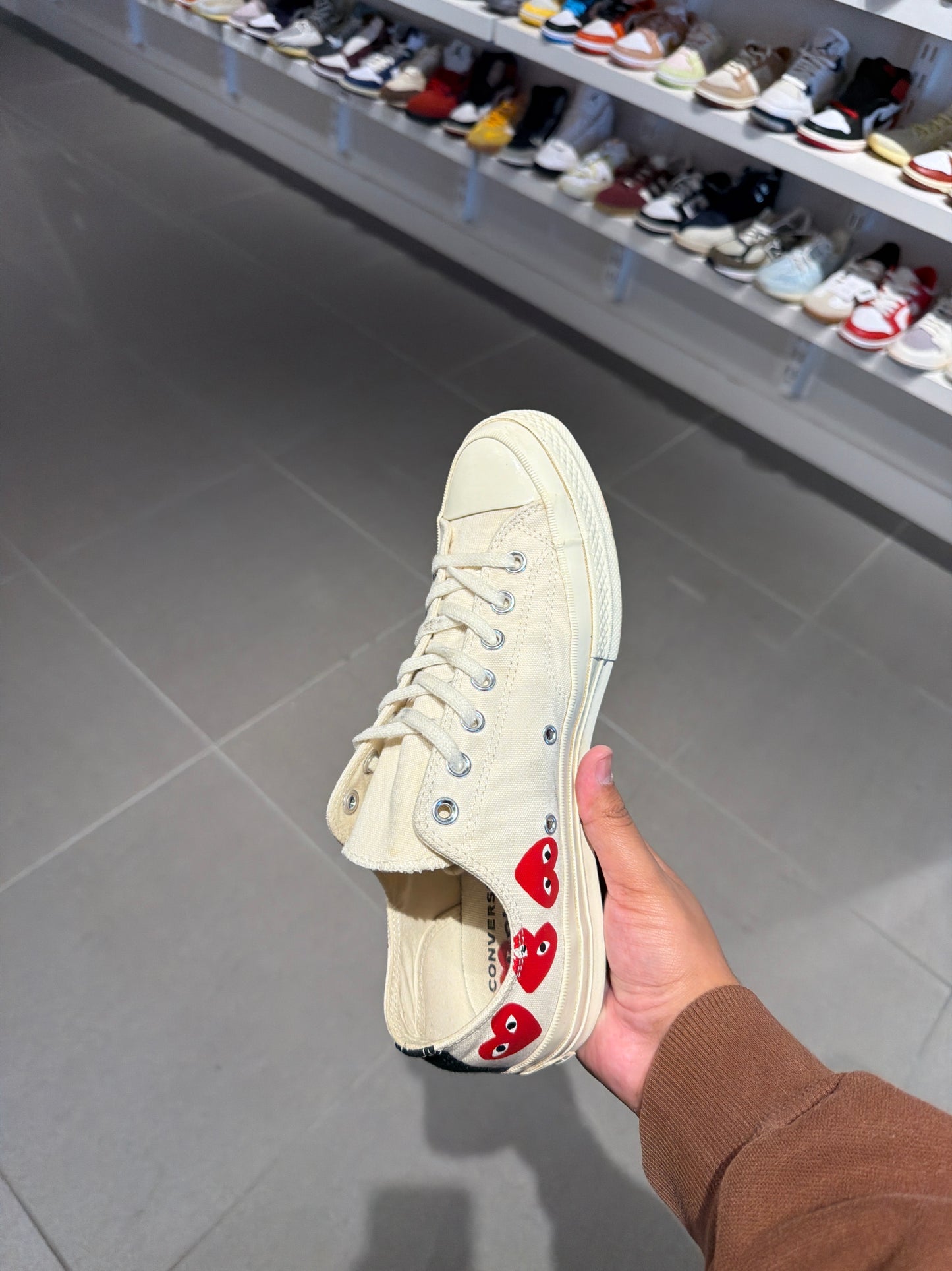 CDG Converse (Size 10)